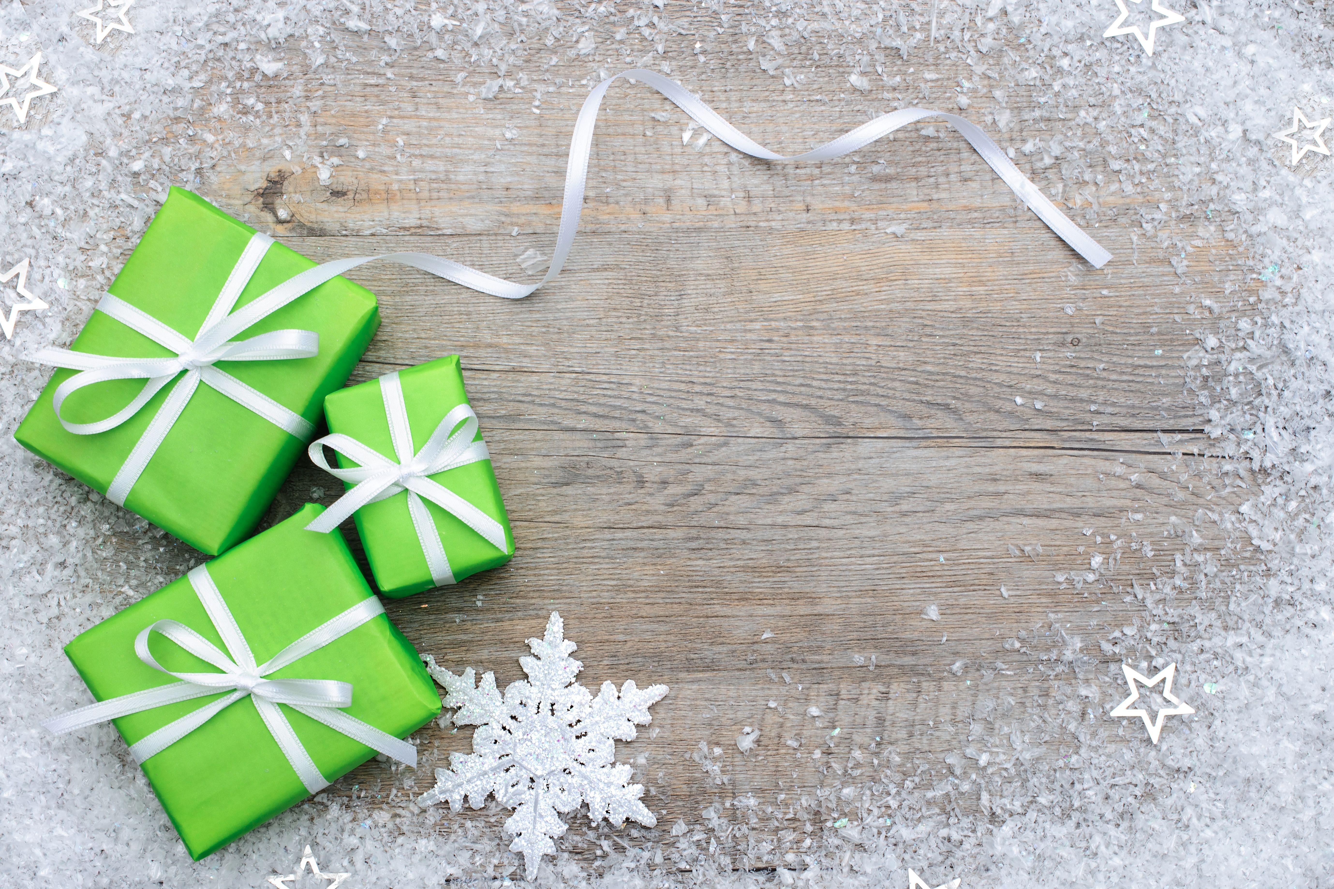 5516x3677 New Year Christmas Gift Wallpaper HD / Desktop and Mobile Background