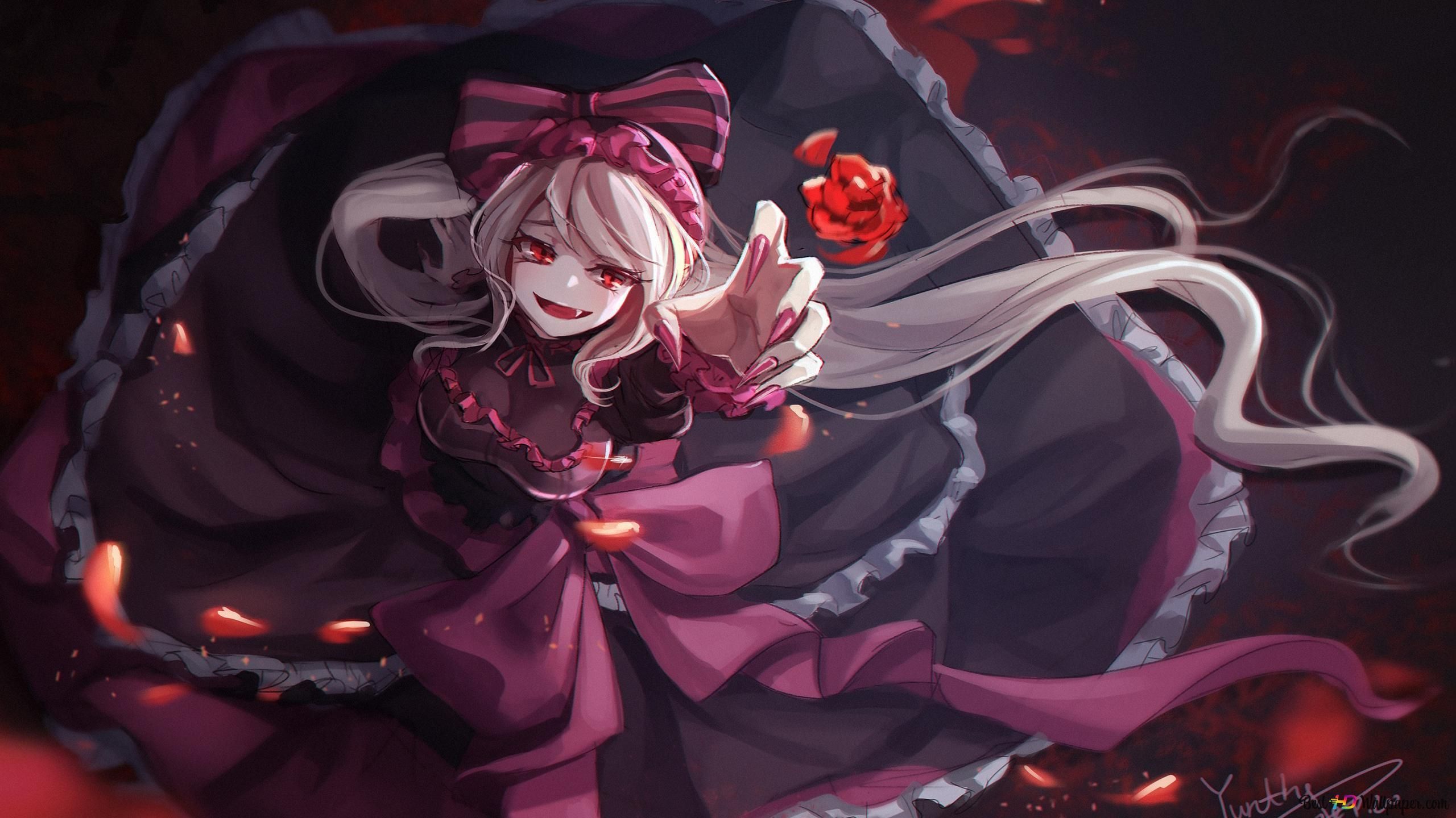 2560x1440 Shalltear Bloodfallen 2K wallpaper download