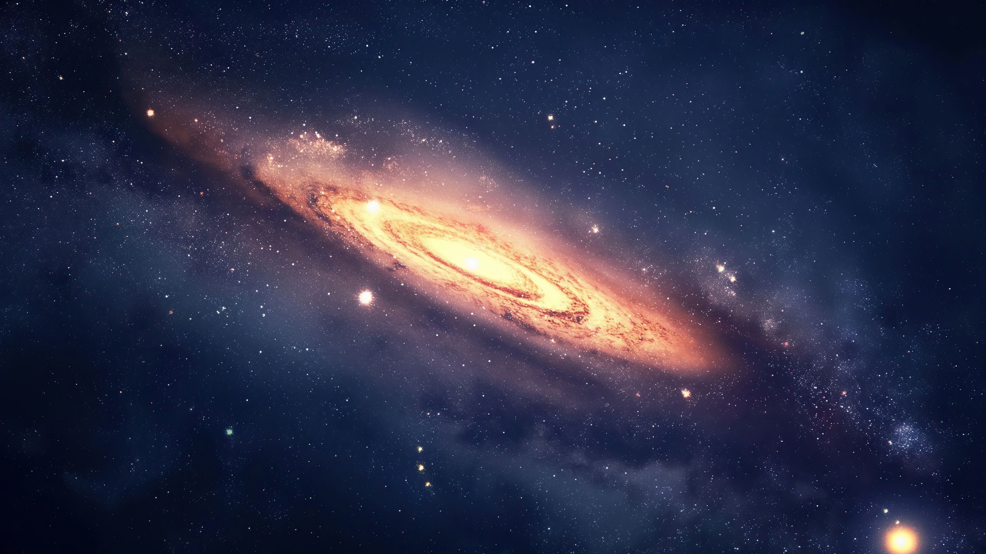 3840x2160 Simple space Wallpaper 4K nursery, Celestial phenomena