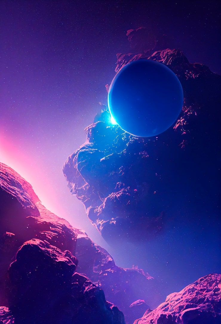 740x1082 Dark galaxy wallpaper Image