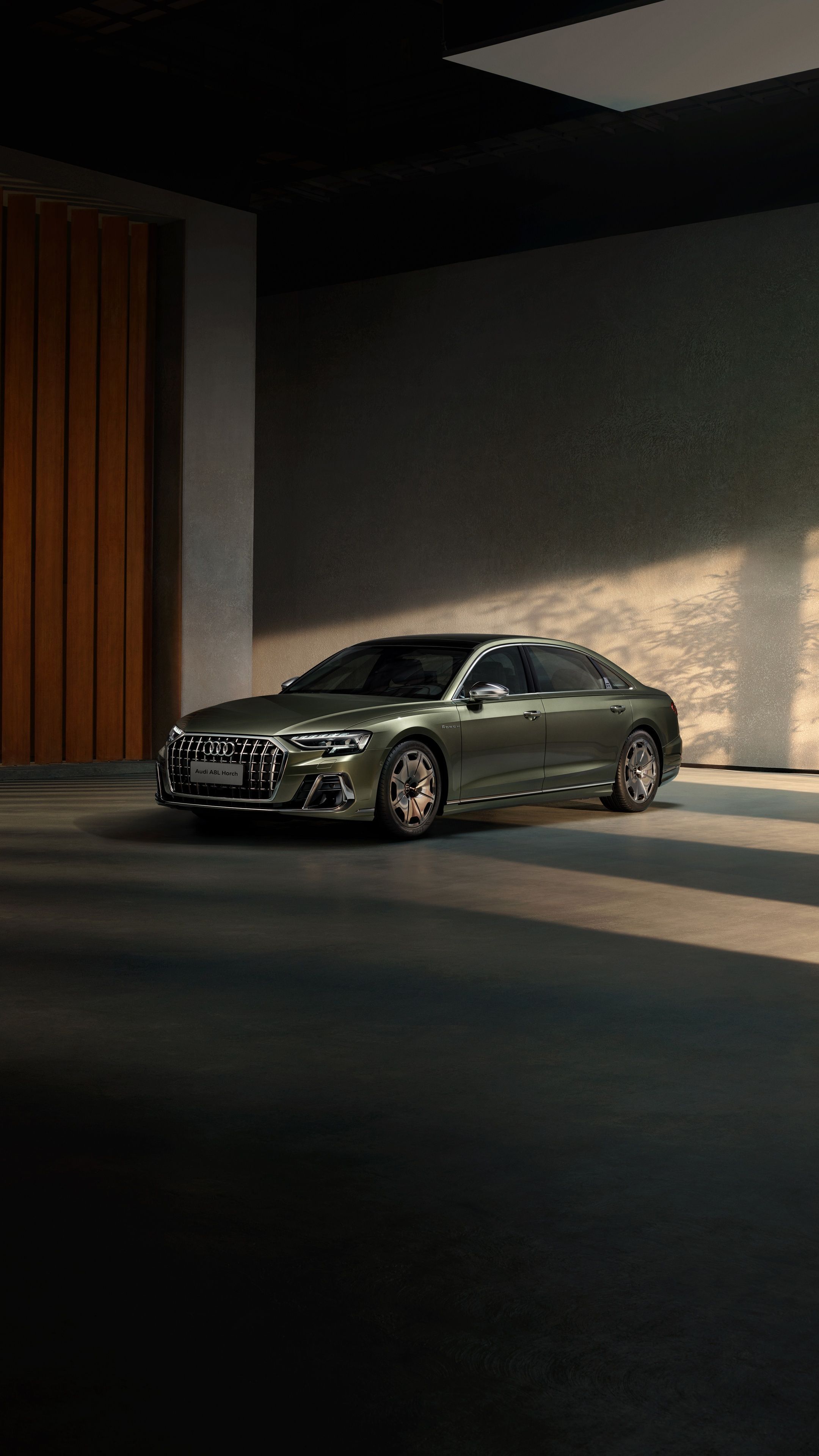 2160x3840 Audi A8 L Horch Wallpaper 4K, Luxury Sedan