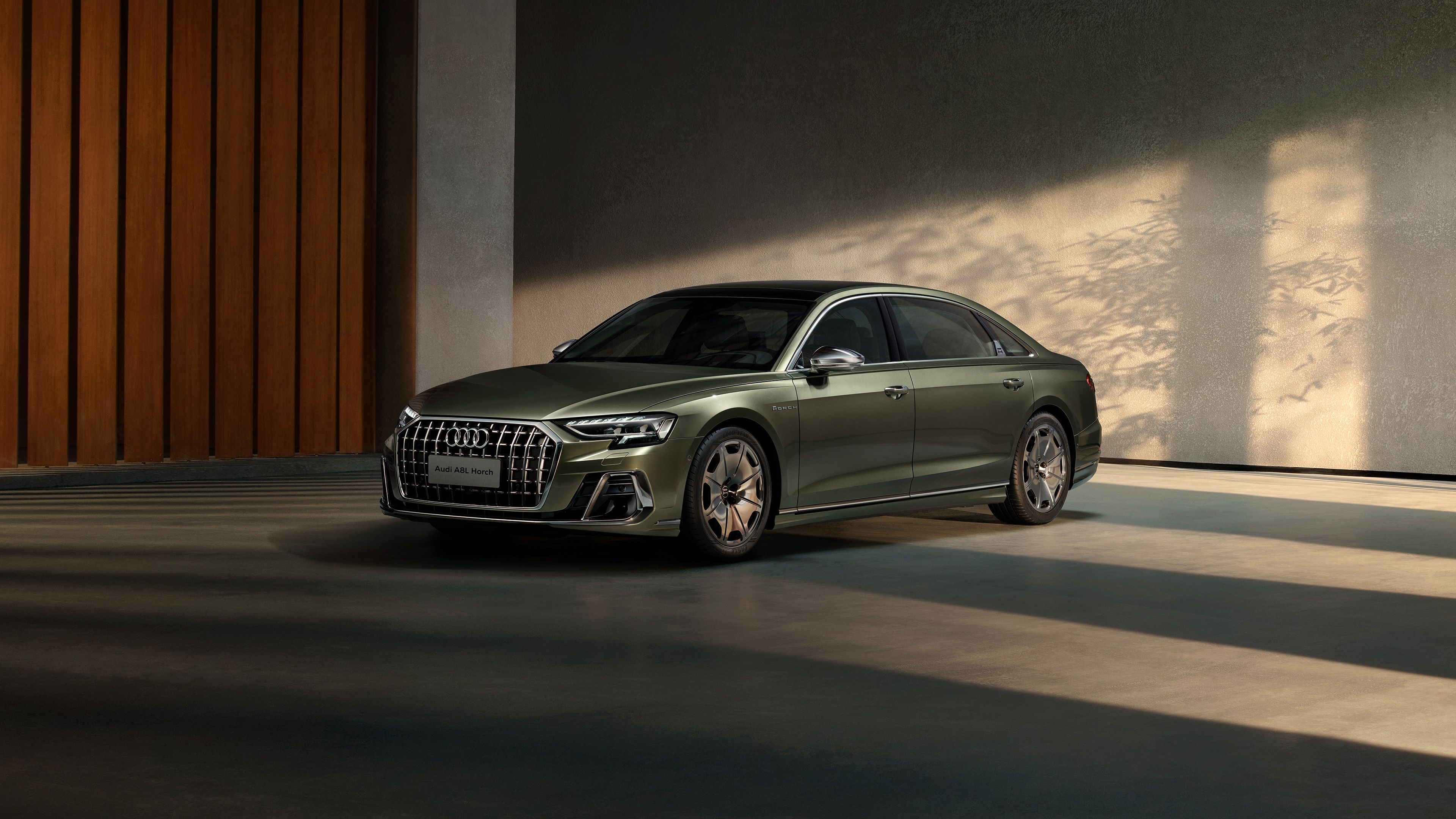 3840x2160 Audi A8 L Horch Wallpaper 4K, Luxury Sedan