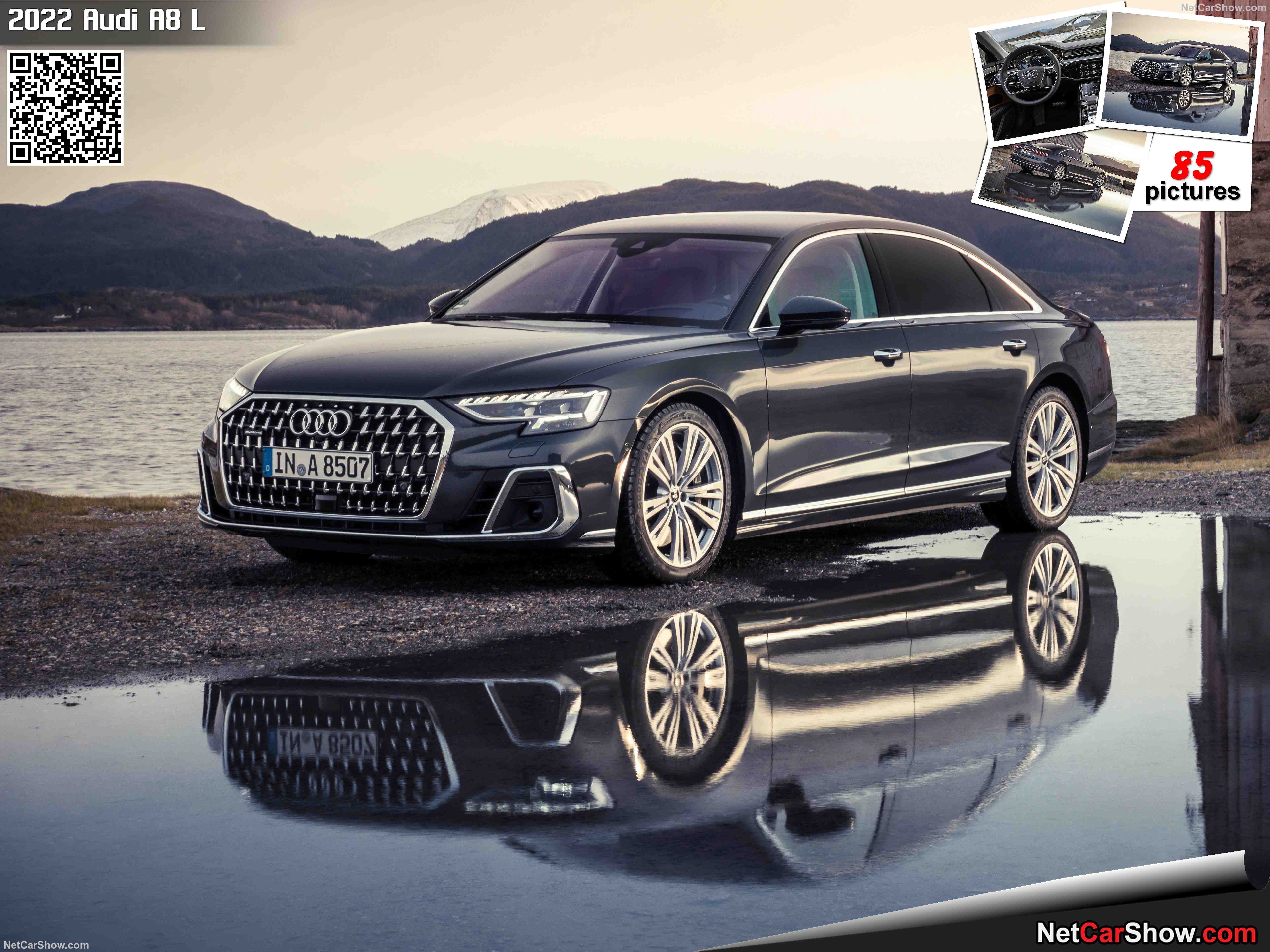 5120x3840 Audi A8 L (2022), information & specs