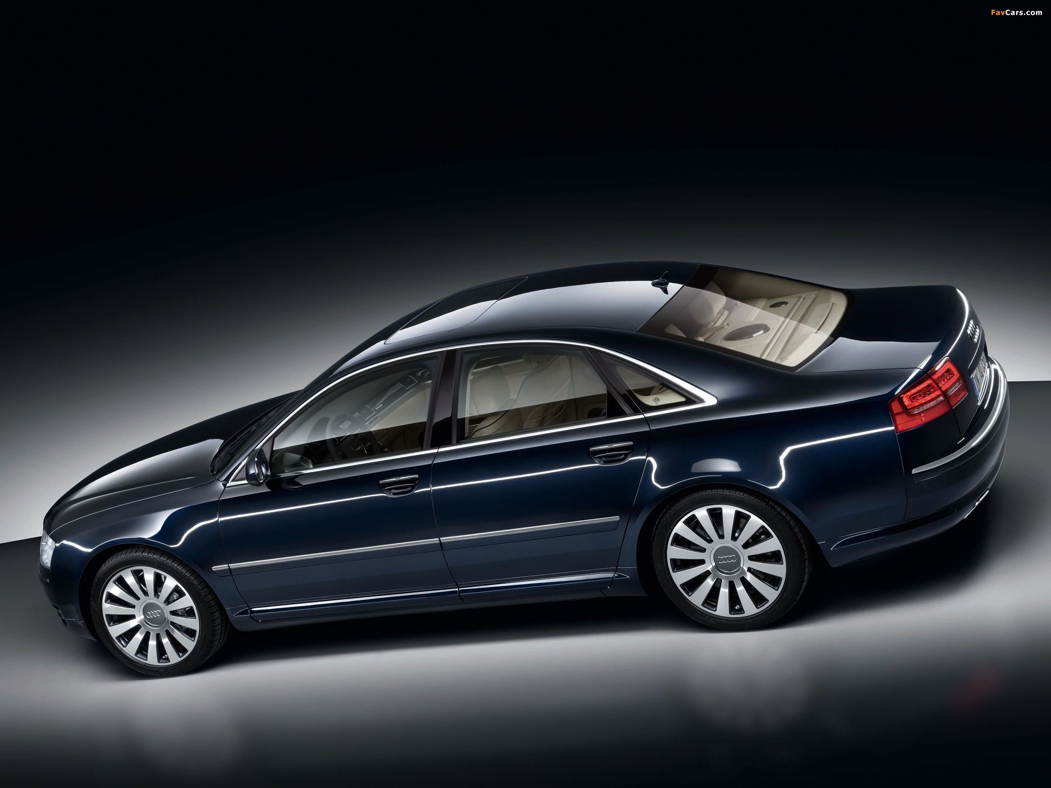 2048x1536 Audi A8L W12 quattro (D3) 2008–10 wallpaper (2048x1536)
