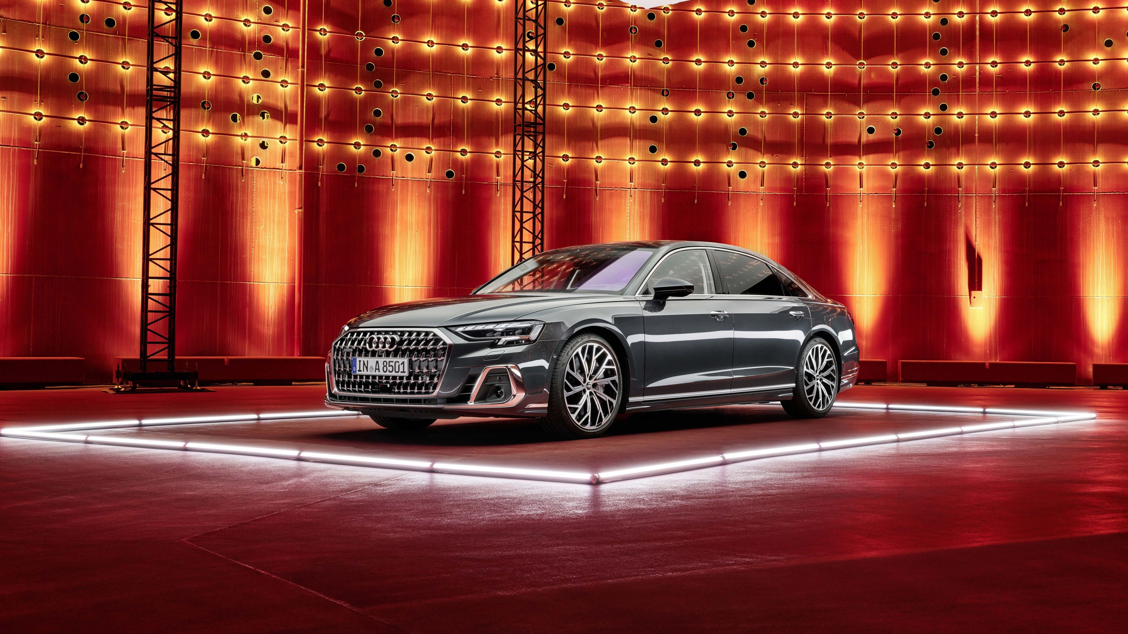 3840x2160 Audi A8 L 60 TFSI quattro Wallpaper 4K, 5K, 8K