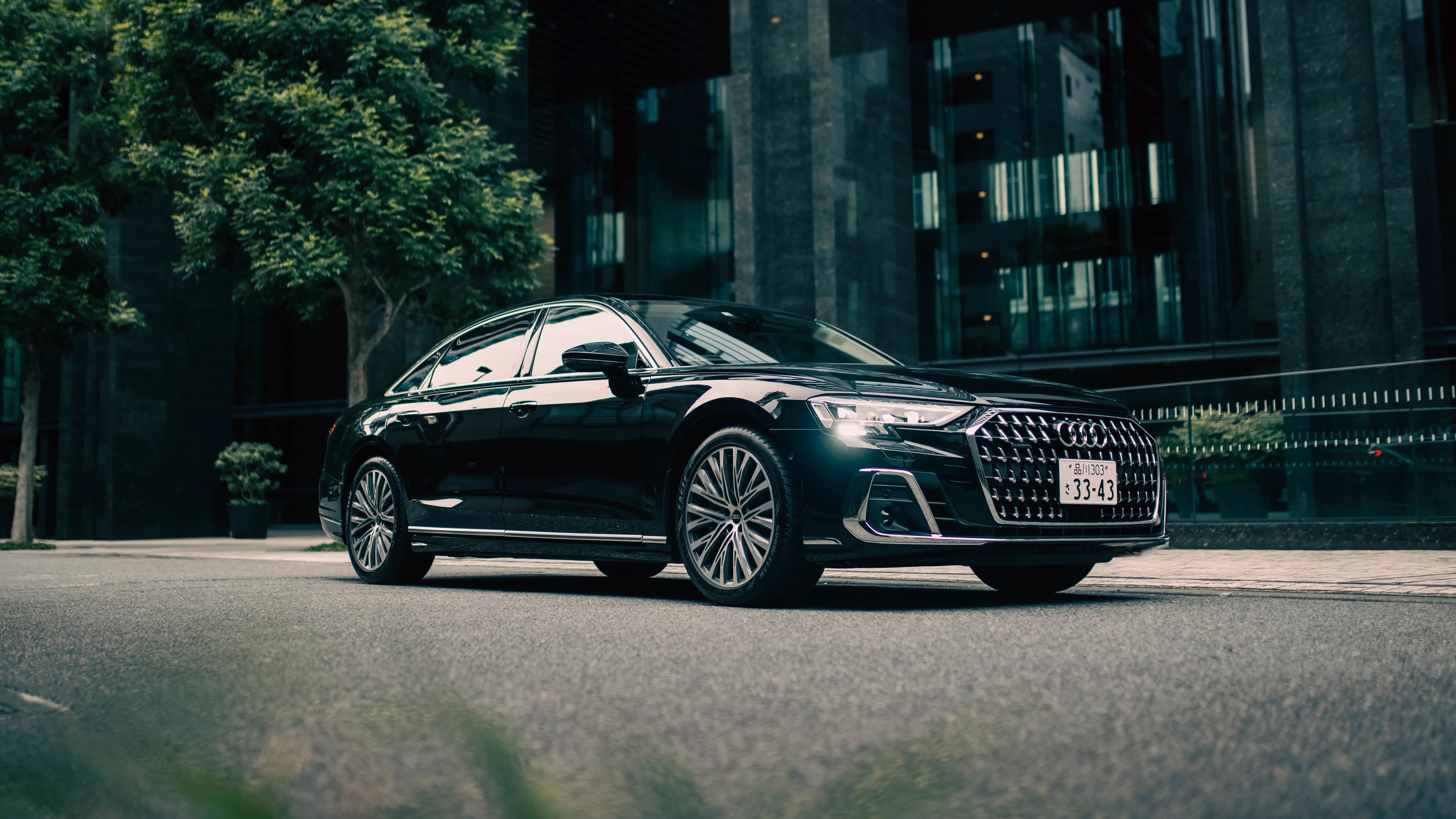 7680x4320 Audi A8 L 60 TFSI quattro 8K Wallpaper Car Wallpaper