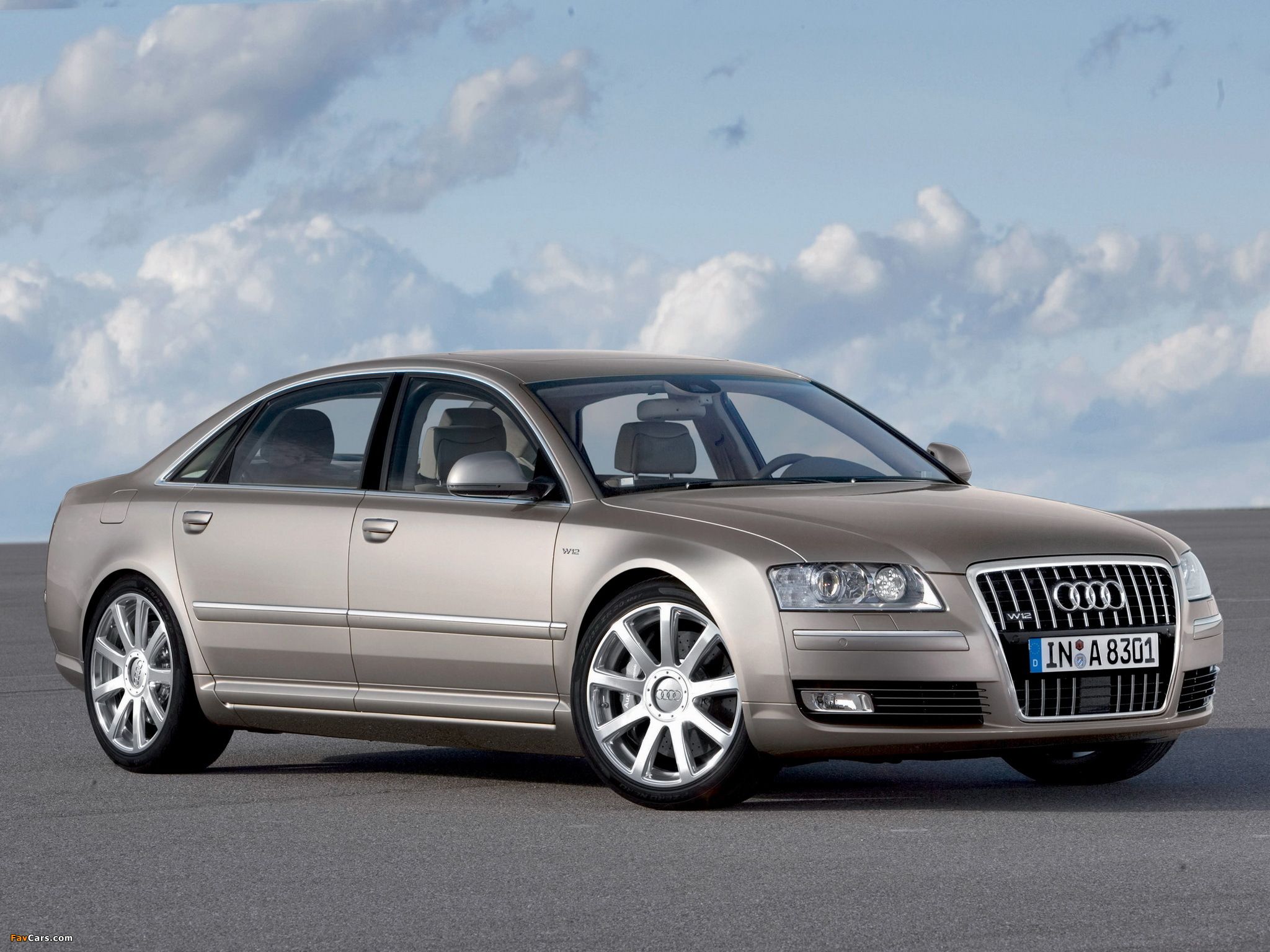 2048x1536 Audi A8L W12 quattro (D3) 2008–10 wallpaper (2048x1536)