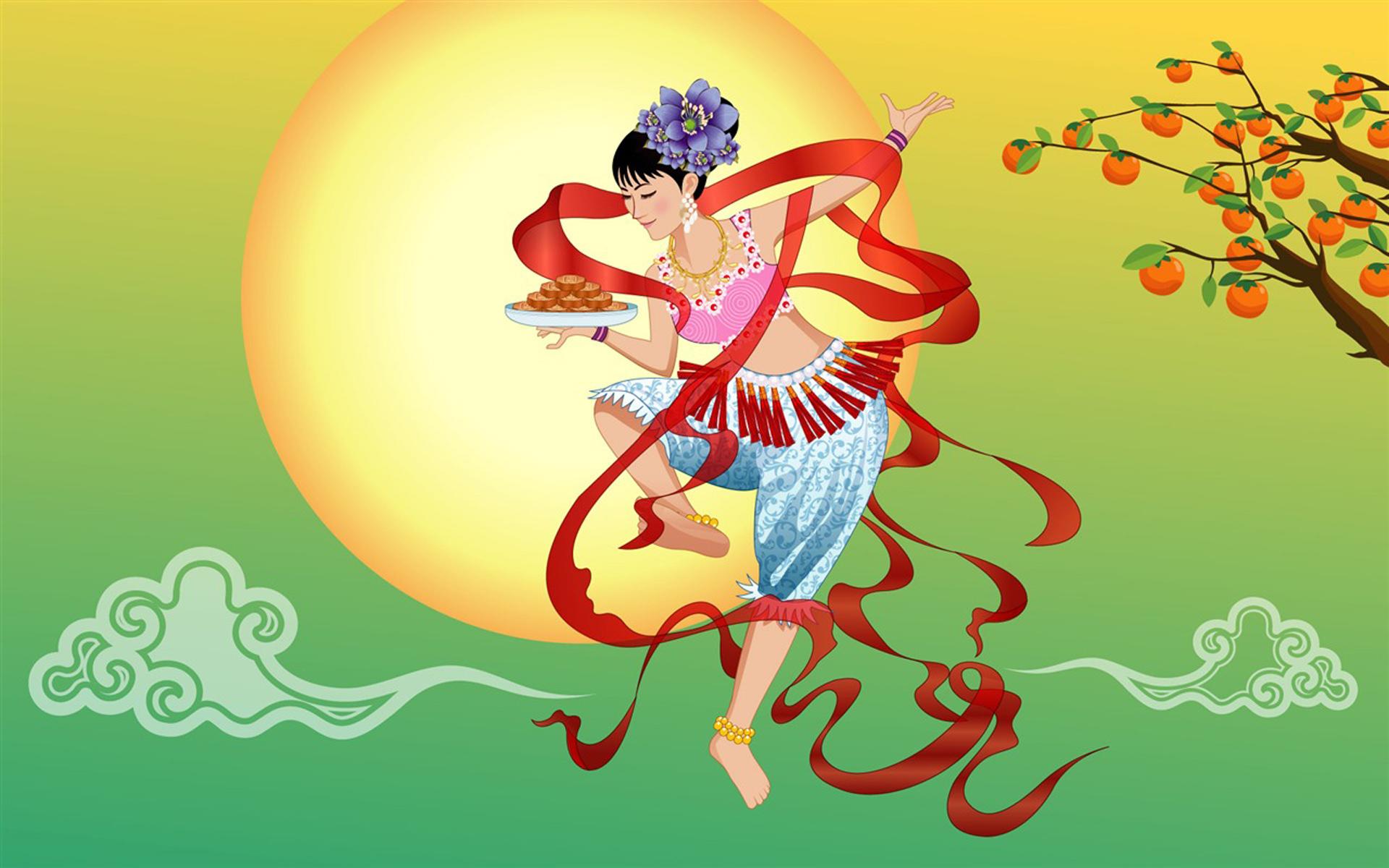 1920x1200 Free Mid Autumn Festival In China computer desktop wallpaper