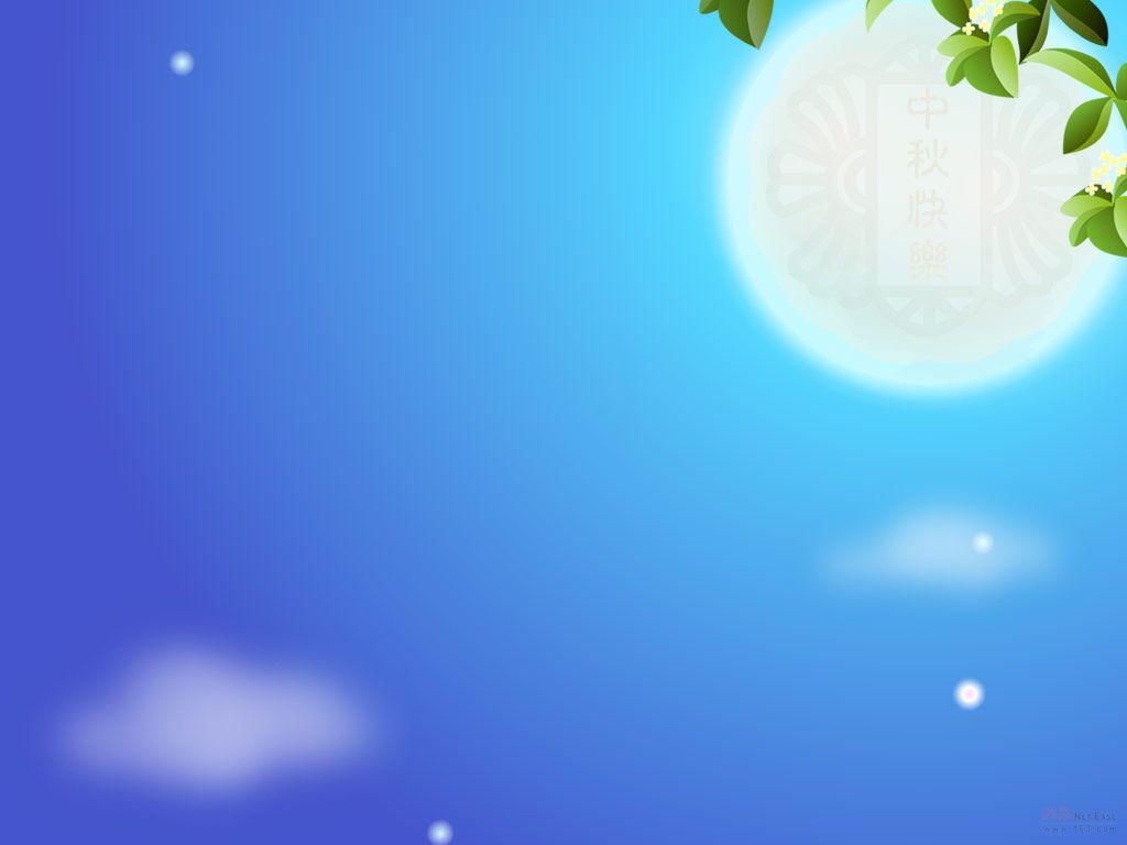 1024x768 Mid Autumn Festival Cartoon Wallpaper 1024x768 NO.10 Desktop