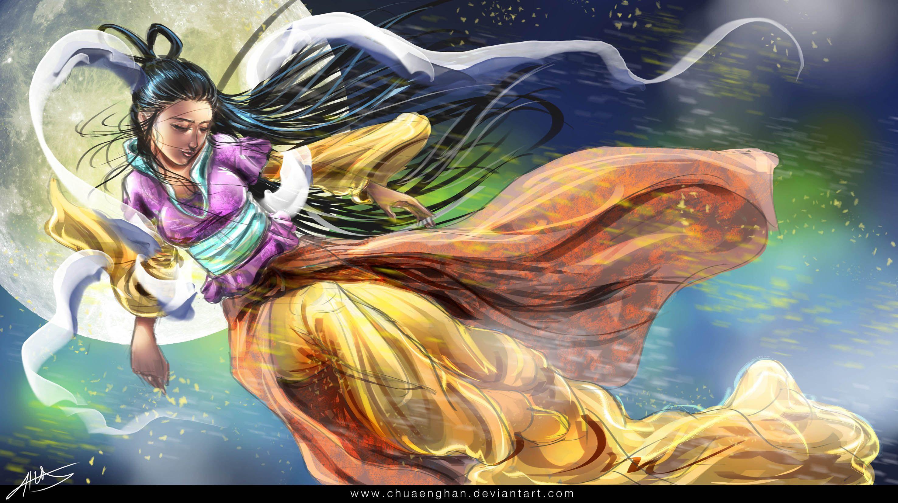 2953x1654 Happy Mid Autumn Festival HD Wallpaper. Background Image