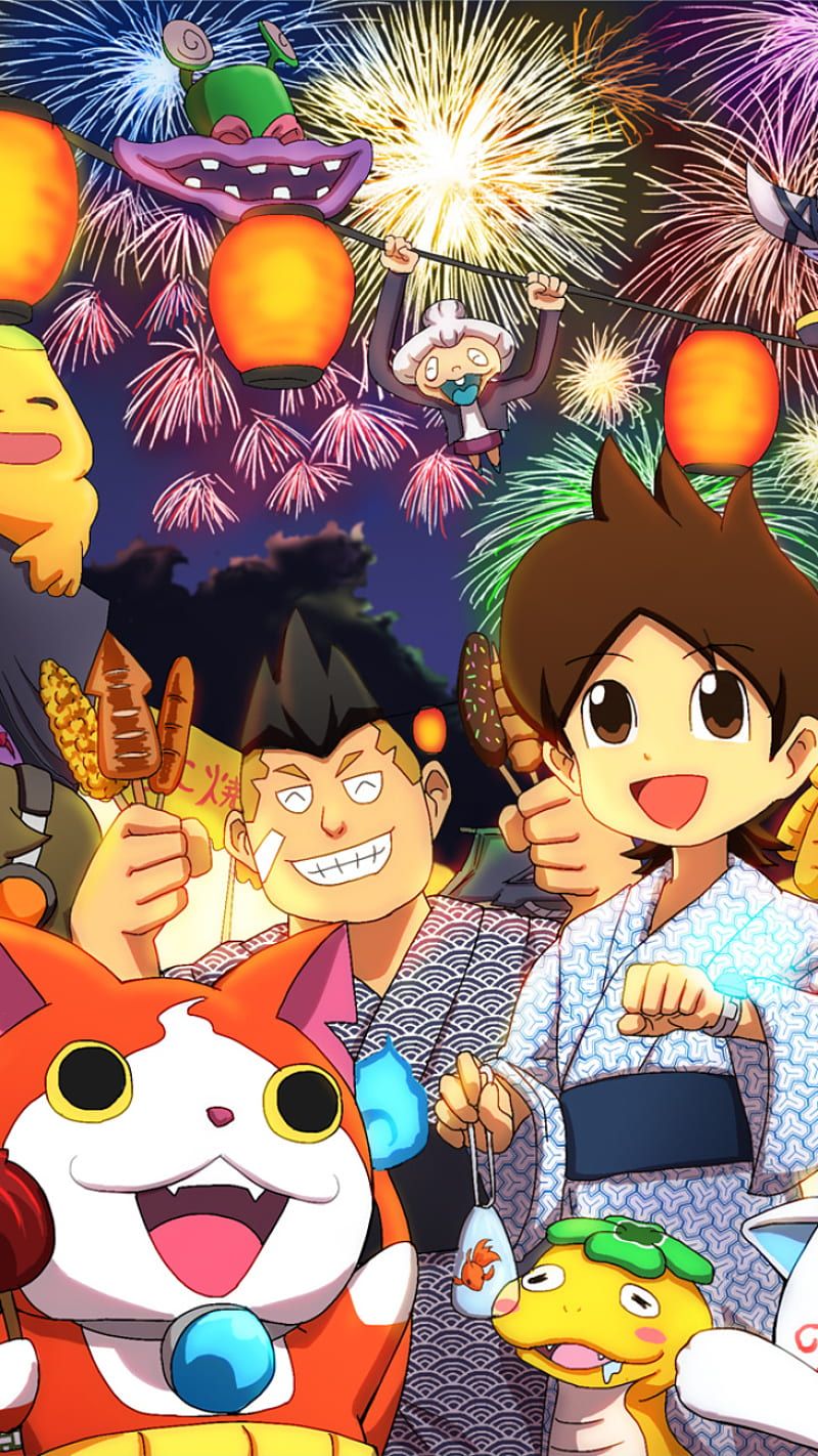 800x1422 HD yo kai watch wallpaper