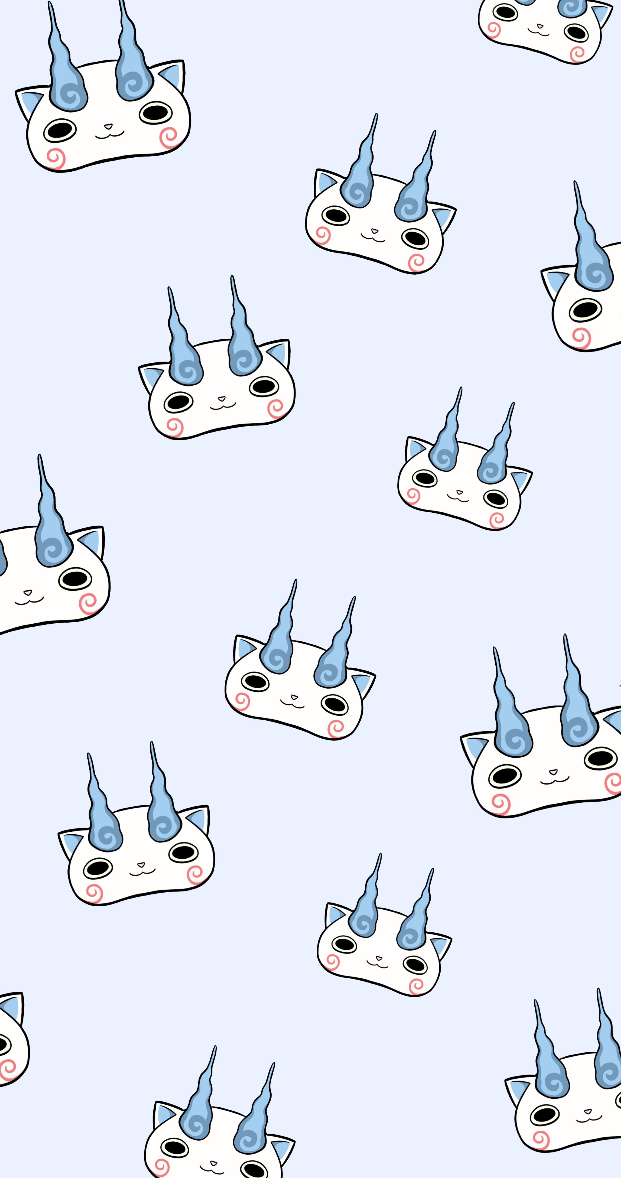 2358x4469 Some Komasan wallpaper I designed! Feel free to use :)
