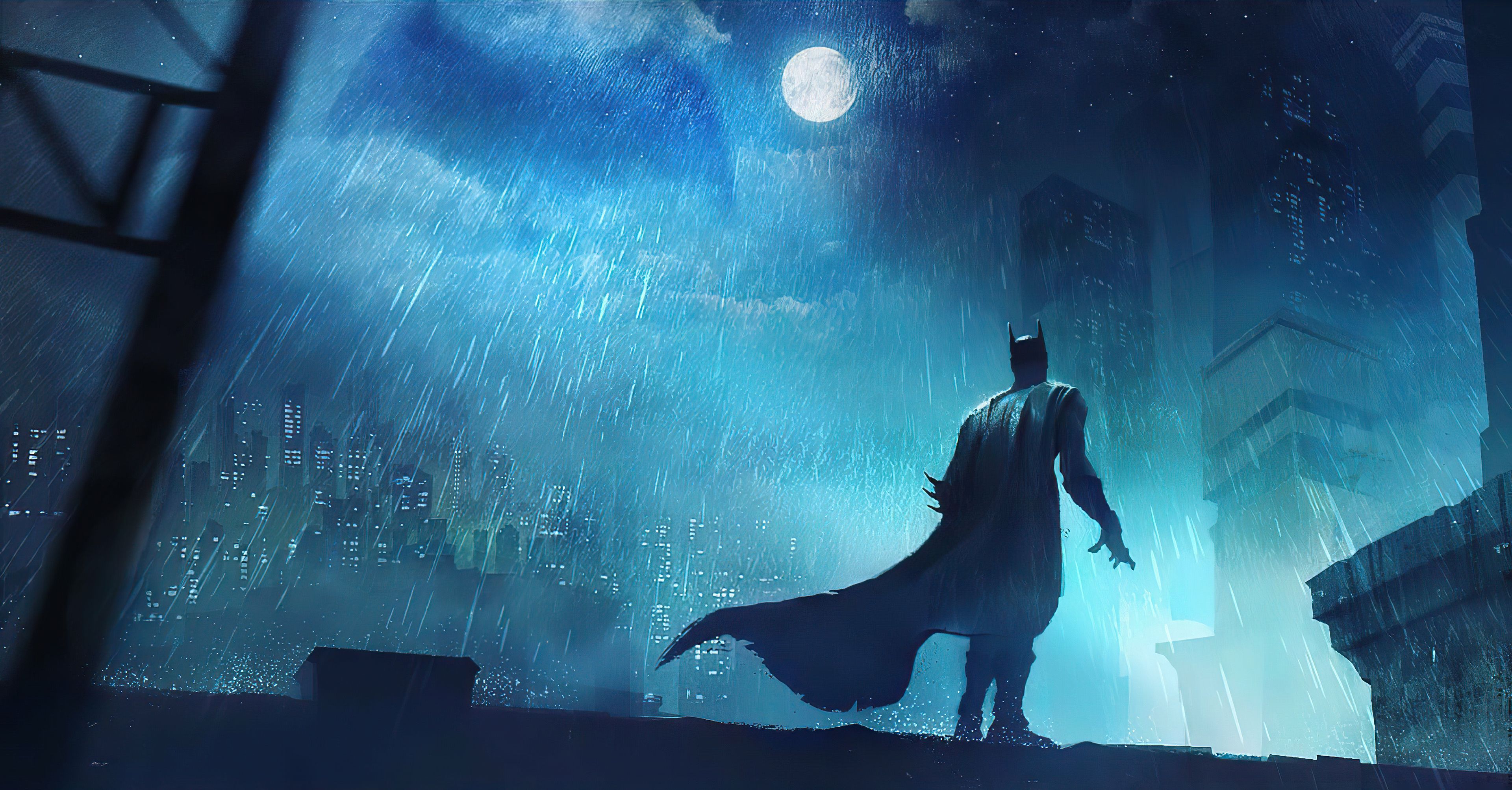 3840x2006 Batman 4K Dark Night Wallpaper, HD Superheroes 4K Wallpaper, Image and Background