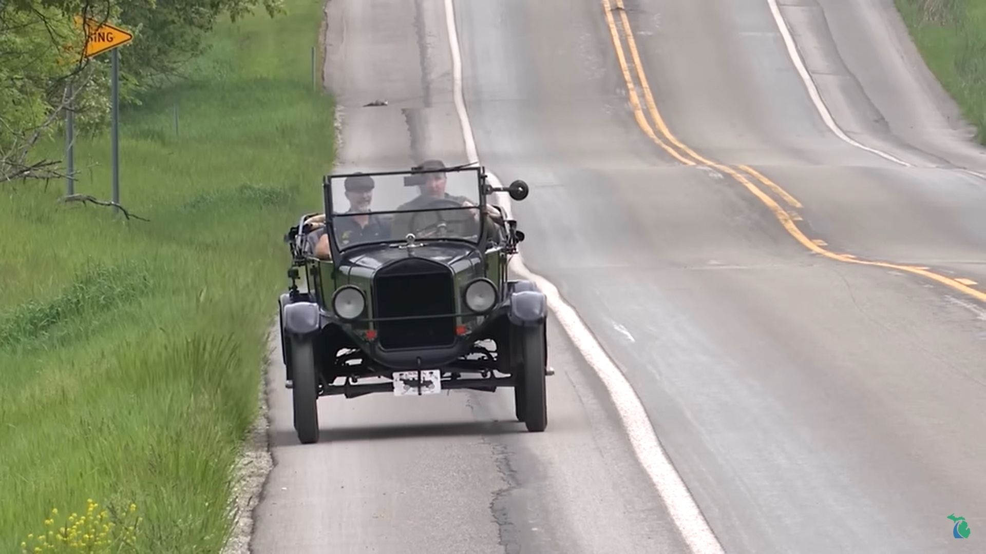 1920x1080 Michigan DOT Still Has A Century Old Ford Model T In Service