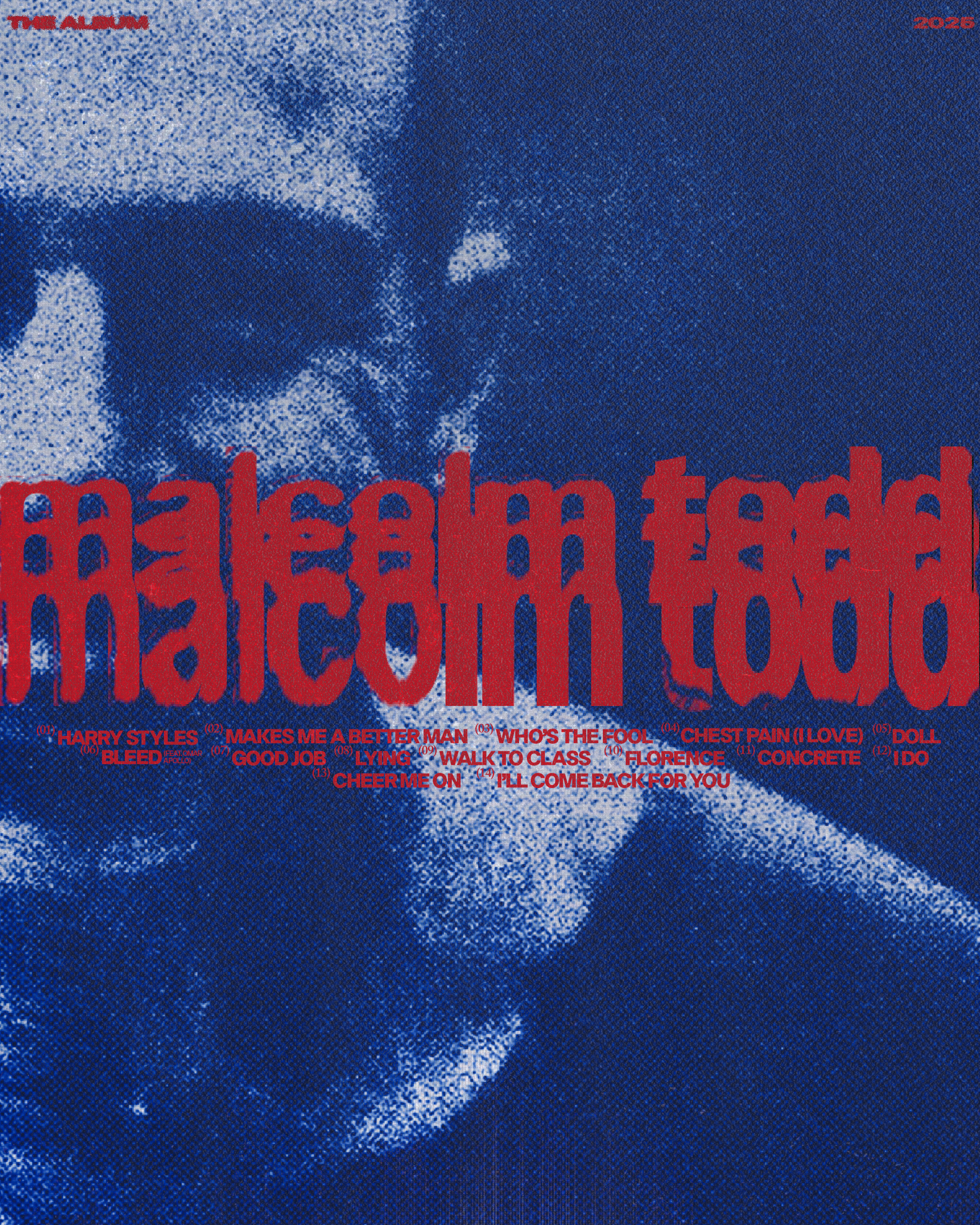 2160x2700 designed a few malcolm todd album posters one is your fav? <3 (ig @tiffanymfang)
