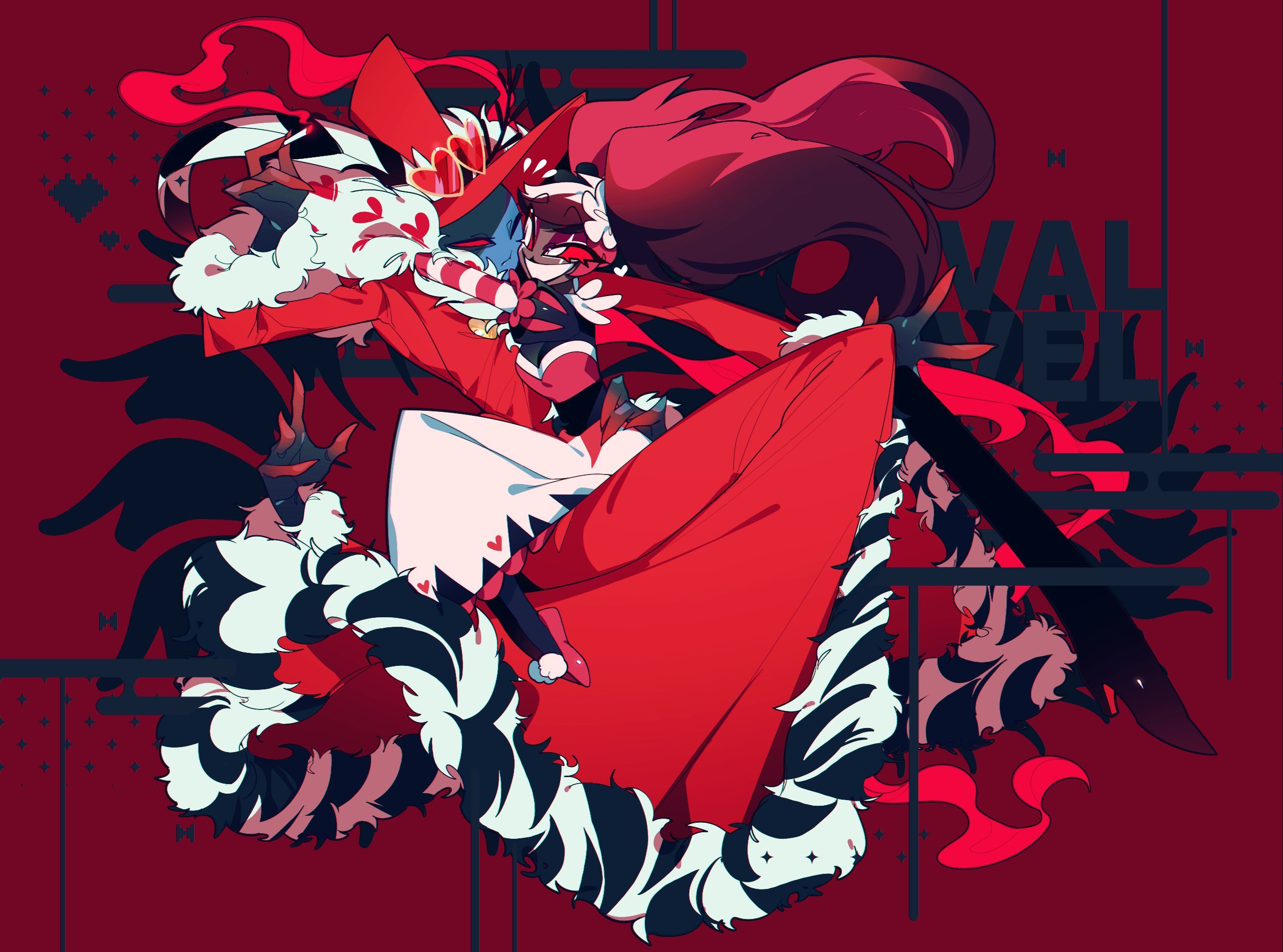 2560x1900 Free Velvet (Hazbin Hotel) 4K Wallpaper & Desktop HD Background for PC