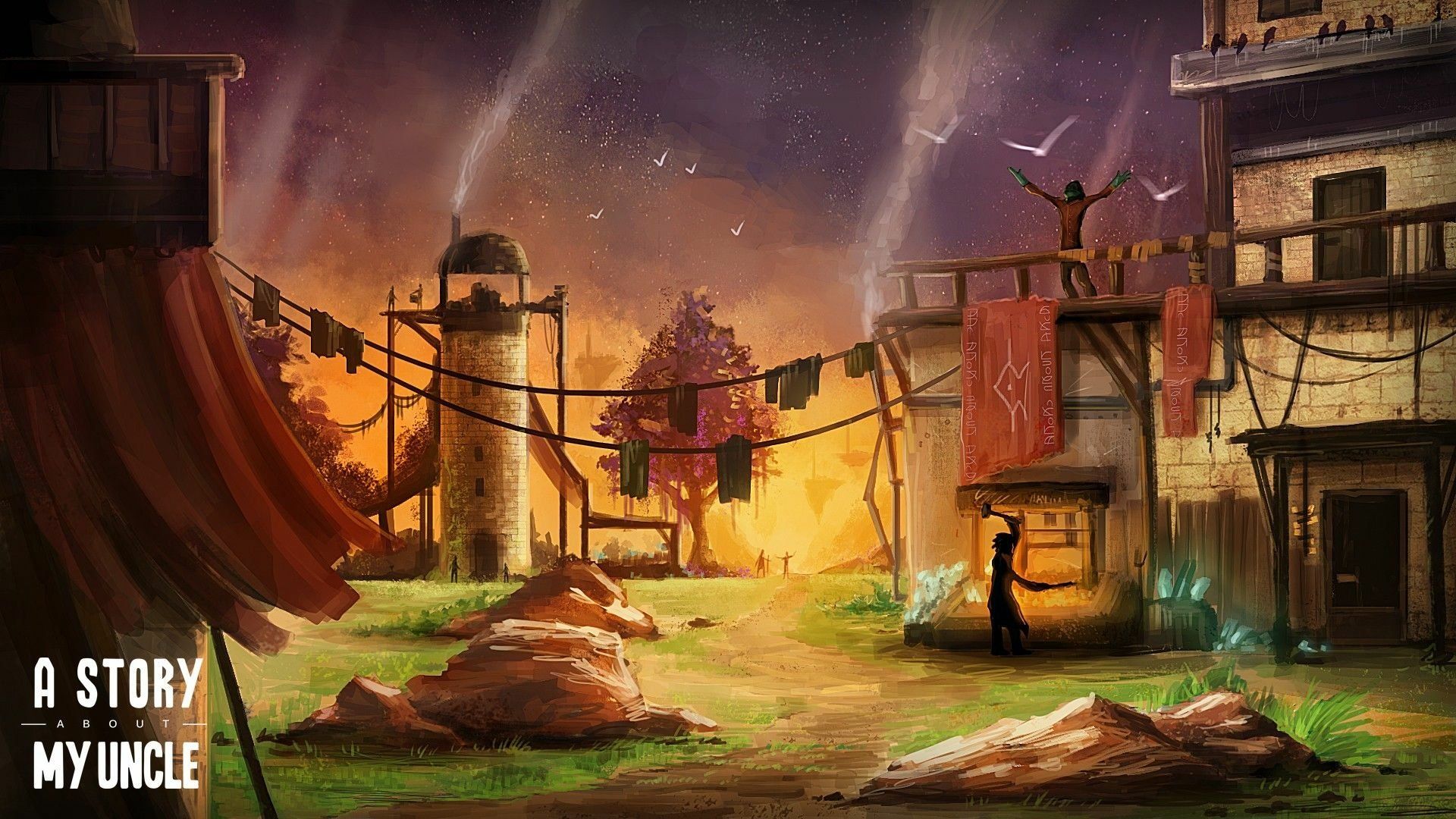 1920x1080 Download Video Game A Story About My Uncle HD Wallpaper