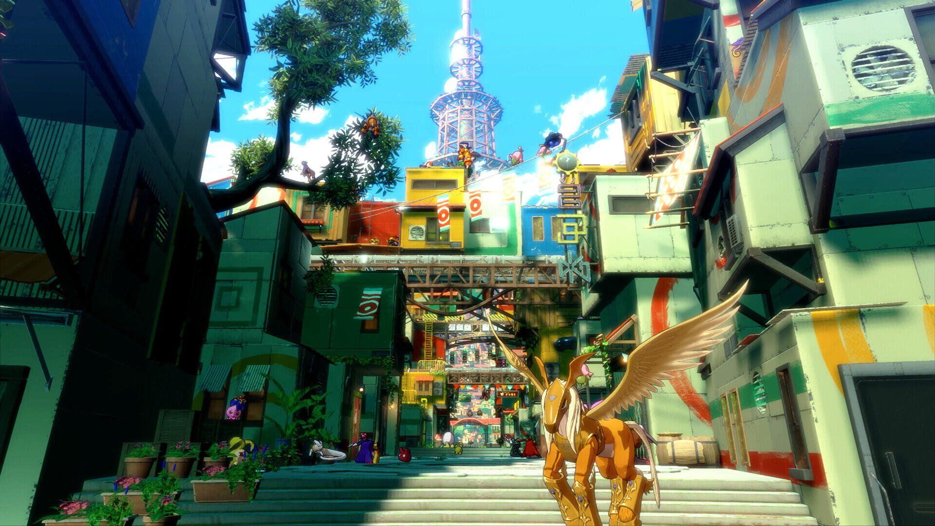 1920x1080 Digimon Story: Time Stranger HD Wallpaper Adventure Scene