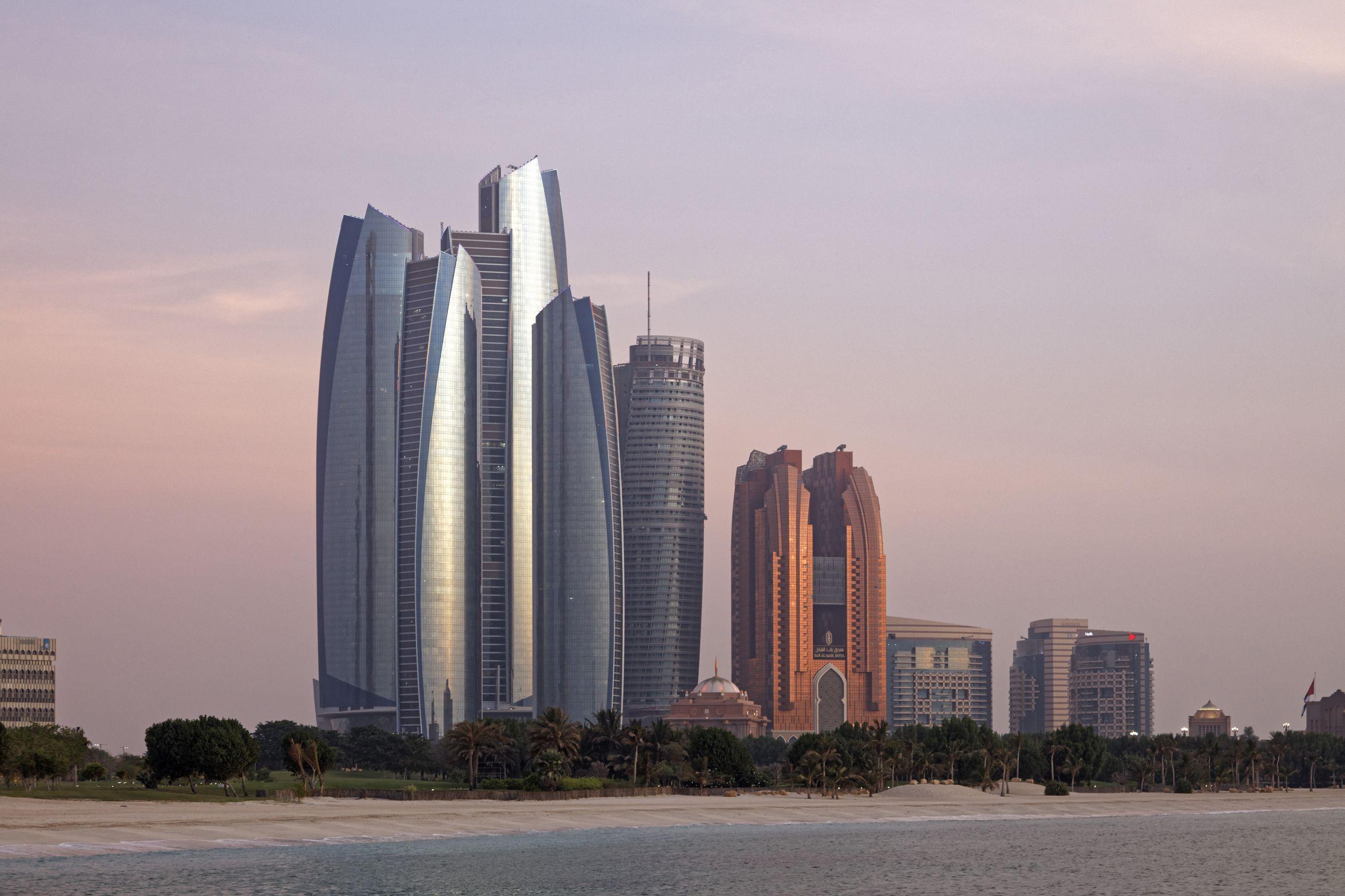2658x1772 Etihad Towers Abu Dhabi, United Arab Emirates HD Wallpaper
