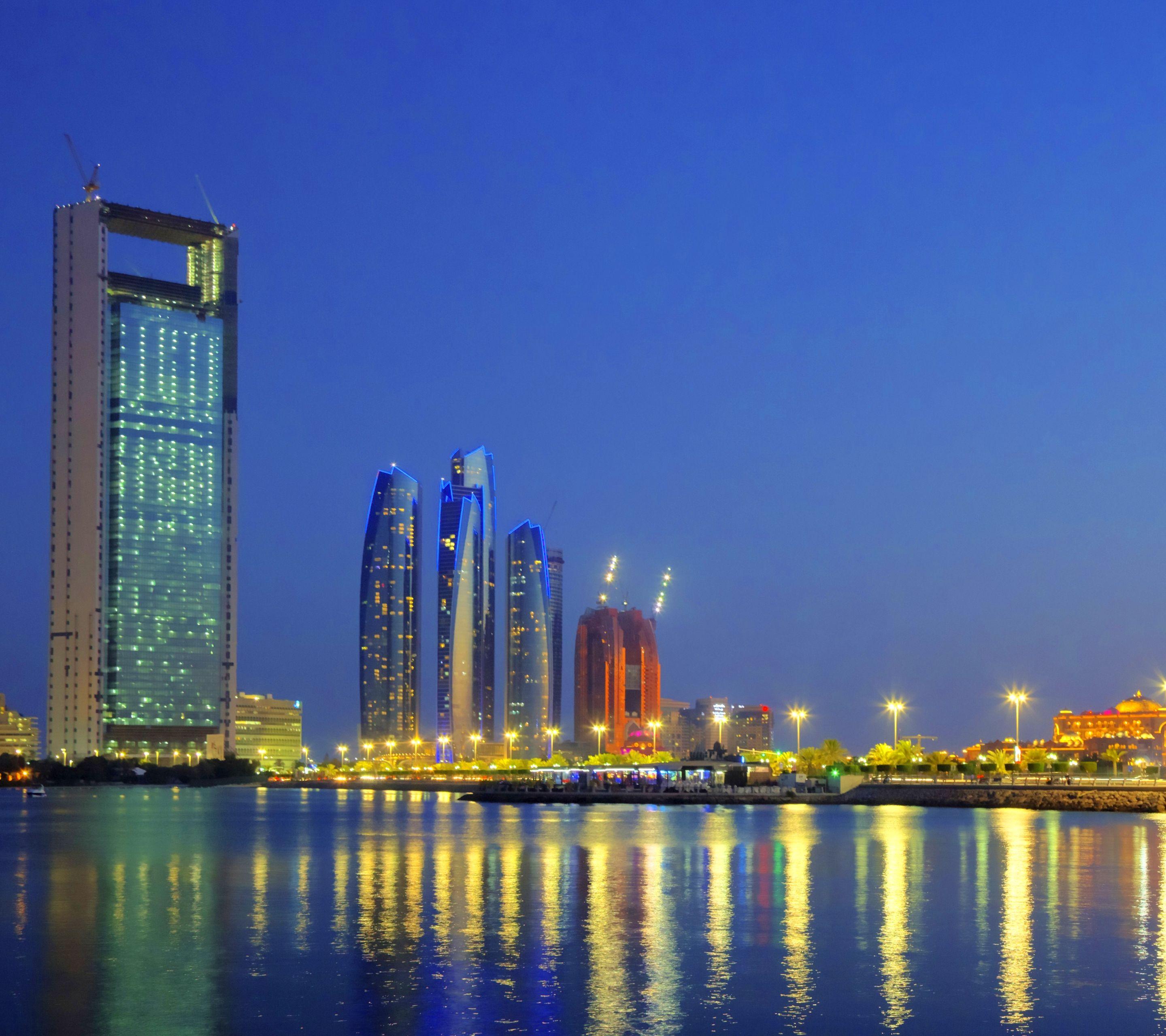 2880x2560 Man Made Etihad Towers (2880x2560) Wallpaper