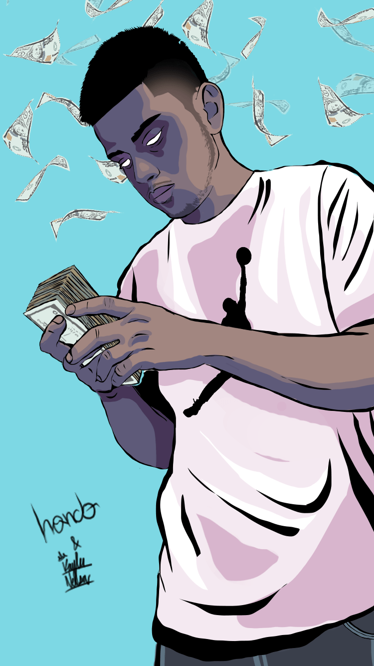 750x1334 Dinero. Trill, dope, savage, Freaky, hypebeast, supreme, bape