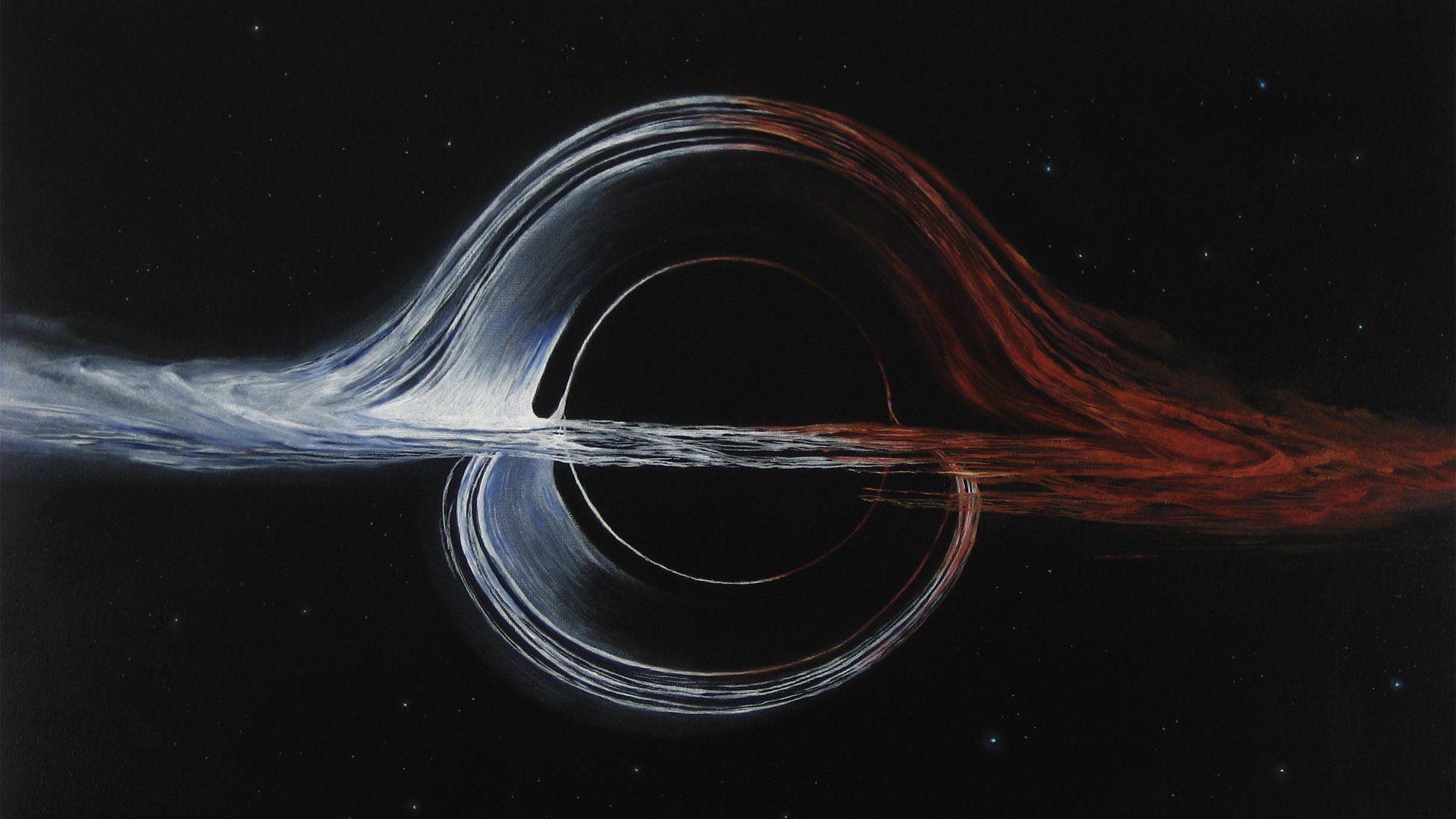 1920x1080 Black Hole Wallpaper