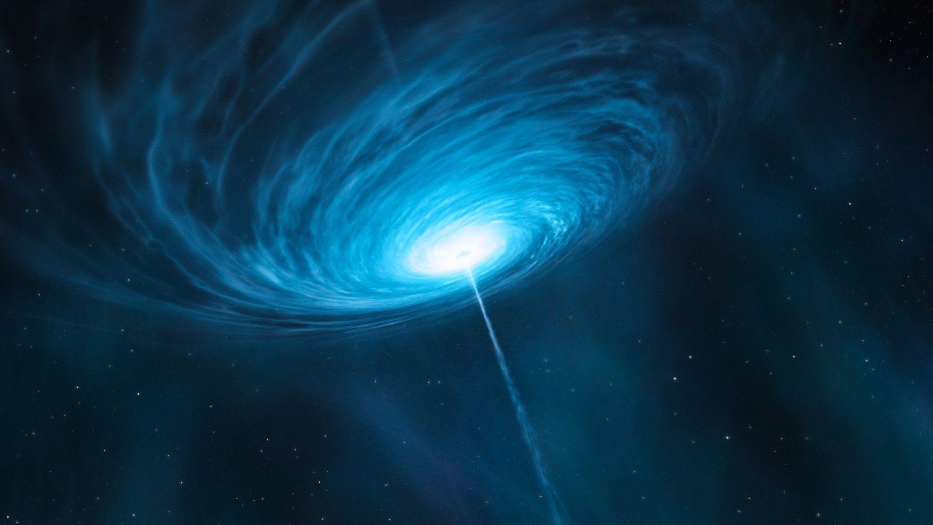 1920x1080 Black Space Wallpaper