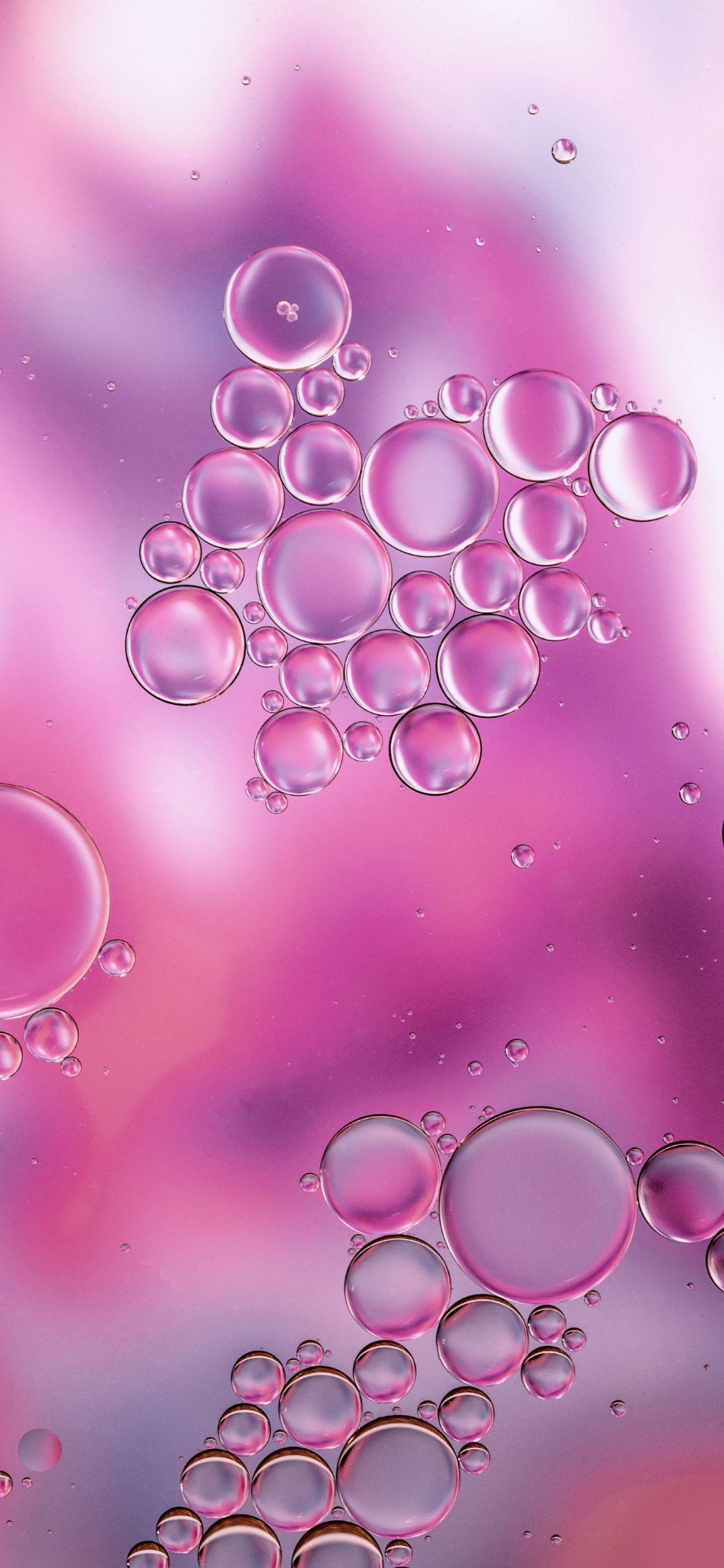 1125x2436 Bloob Wallpaper Wallpaper HD Pink Wallpaper