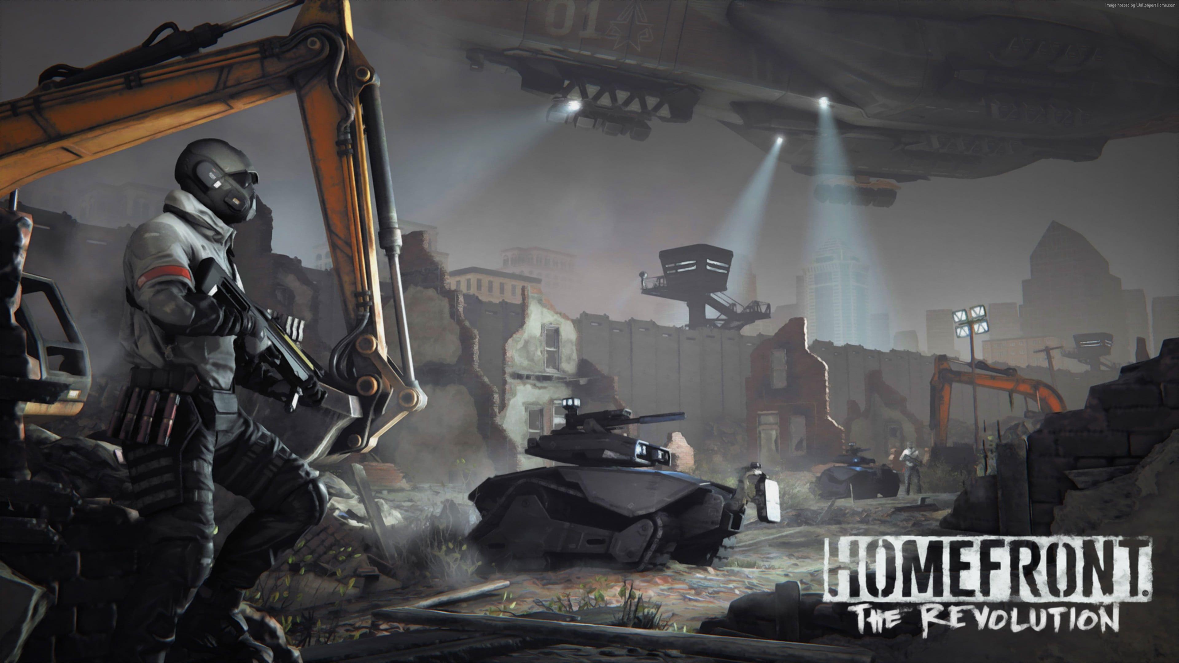 3840x2160 Homefront The Revolution 3D wallpaper HD wallpaper