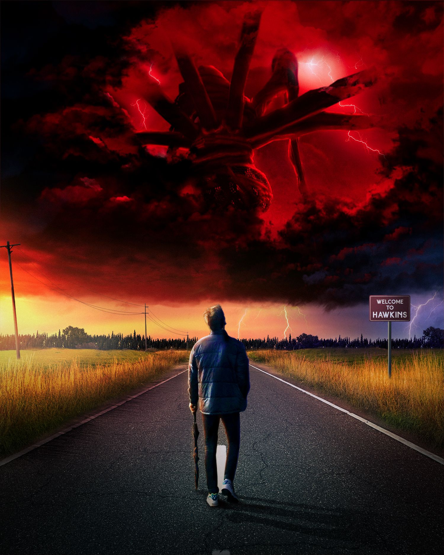 1500x1875 This Picture Of My Friend Reminded Him Of Stranger Things, So I Photohopped It Into A Stranger Things Like Poster. Inspired By The Poster Of Season 2