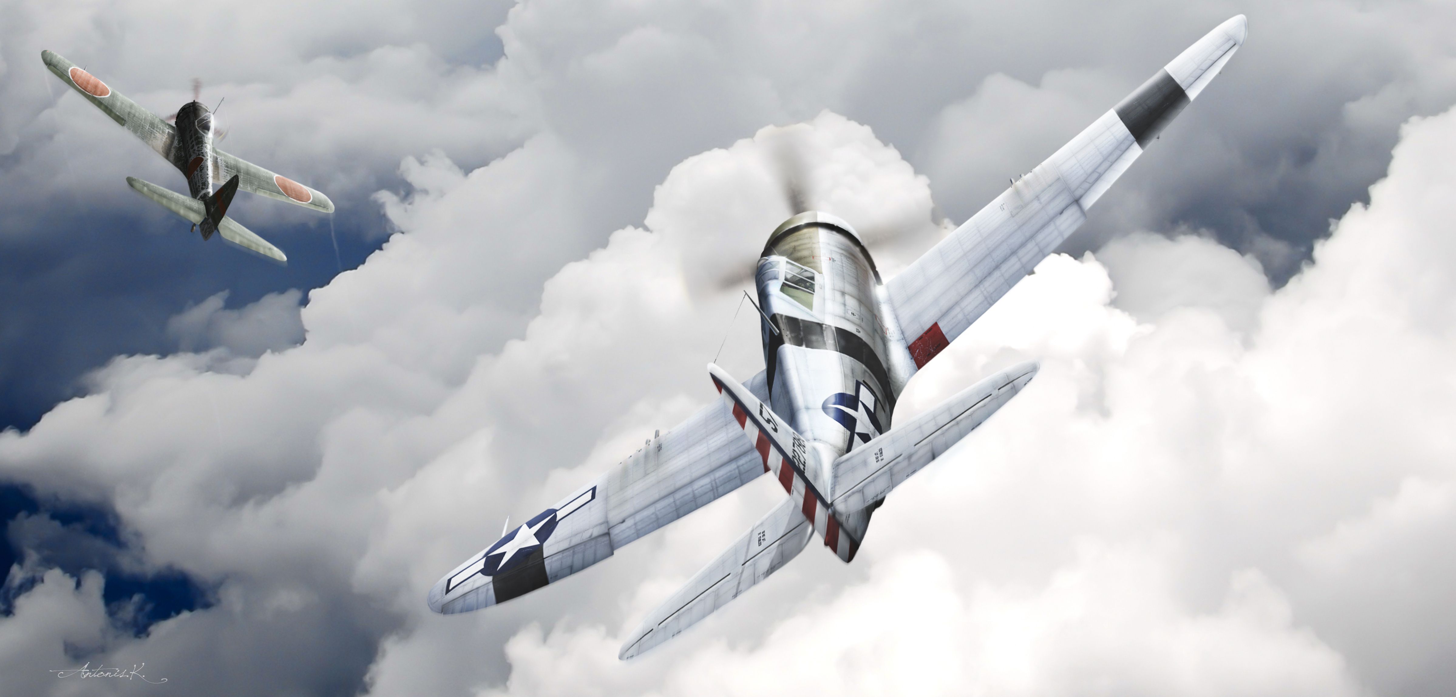4797x2295 Republic P 47 Thunderbolt Phone Wallpaper: Free 4K & HD Downloads