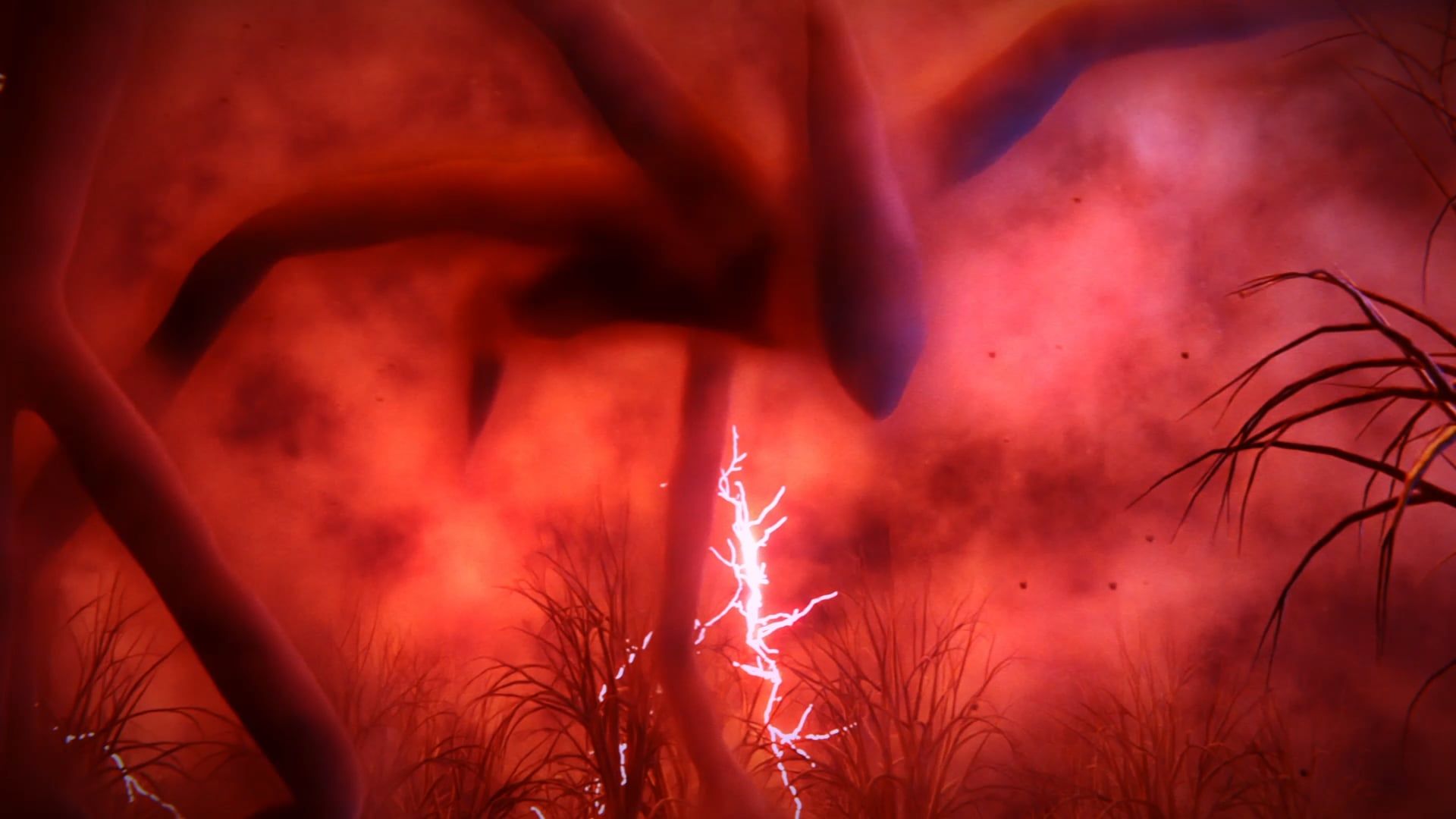1920x1080 Mind Flayer Animation (Stranger Things Fanart)