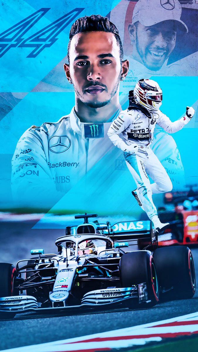 675x1200 Download Poster Of Lewis Hamilton F1 Wallpaper