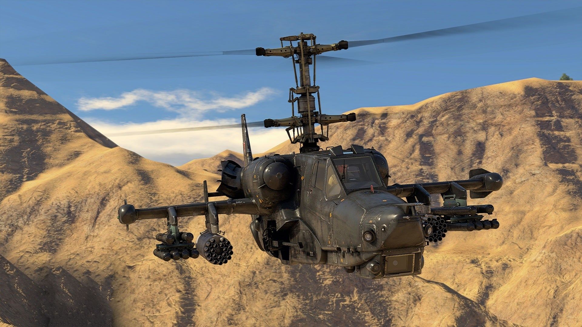 1920x1080 Wallpaper USSR, KA- Attack helicopter, OKB N.I. Kamov for mobile and desktop, section авиация, resolution 1920x1080