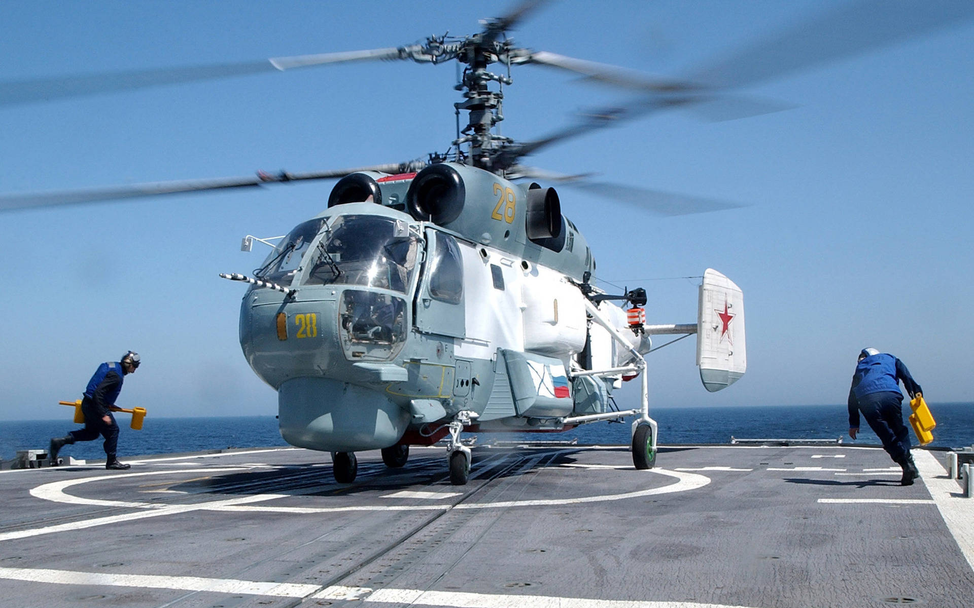 1920x1200 Download White Kamov Ka 27 Military Helicopter Wallpaper