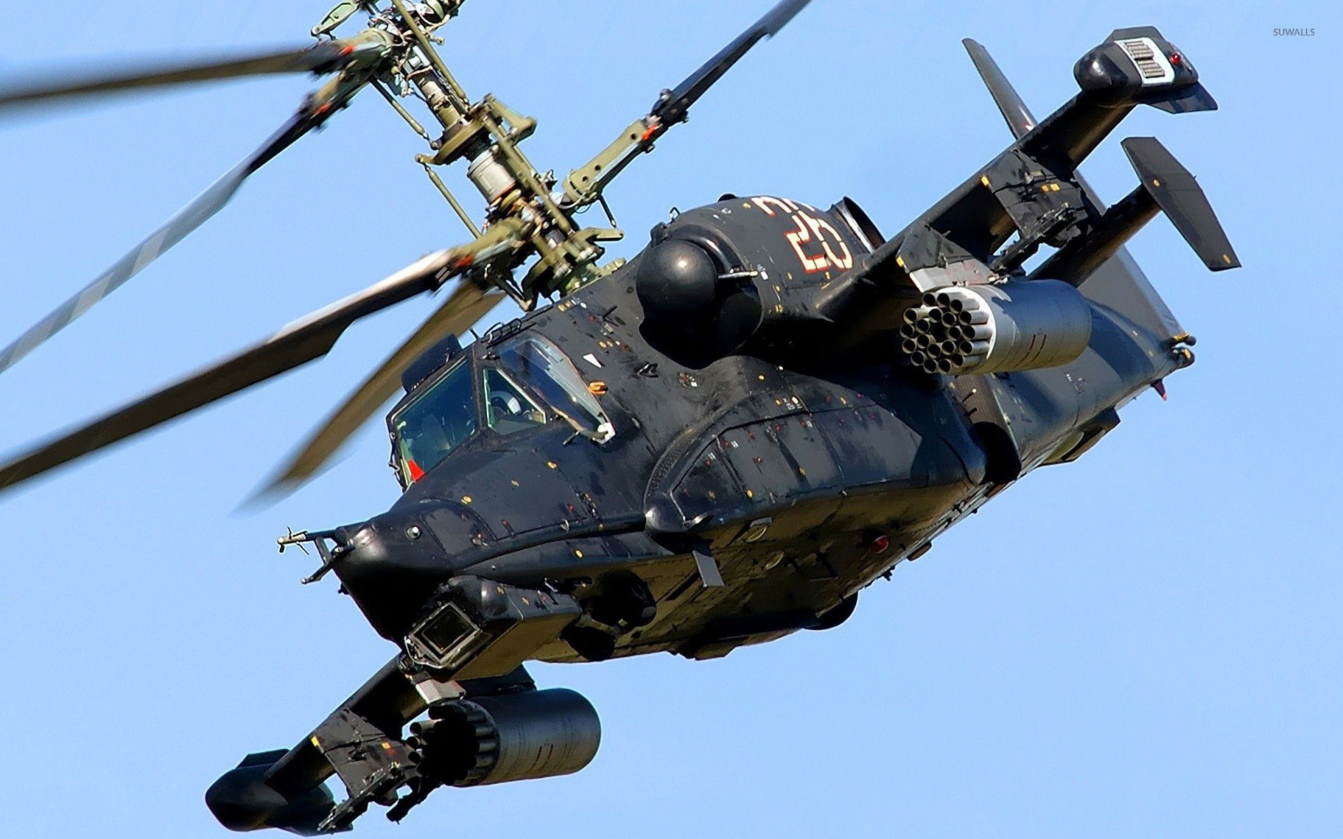 1920x1200 Kamov Ka 50 Black Shark Wallpaper Wallpaper