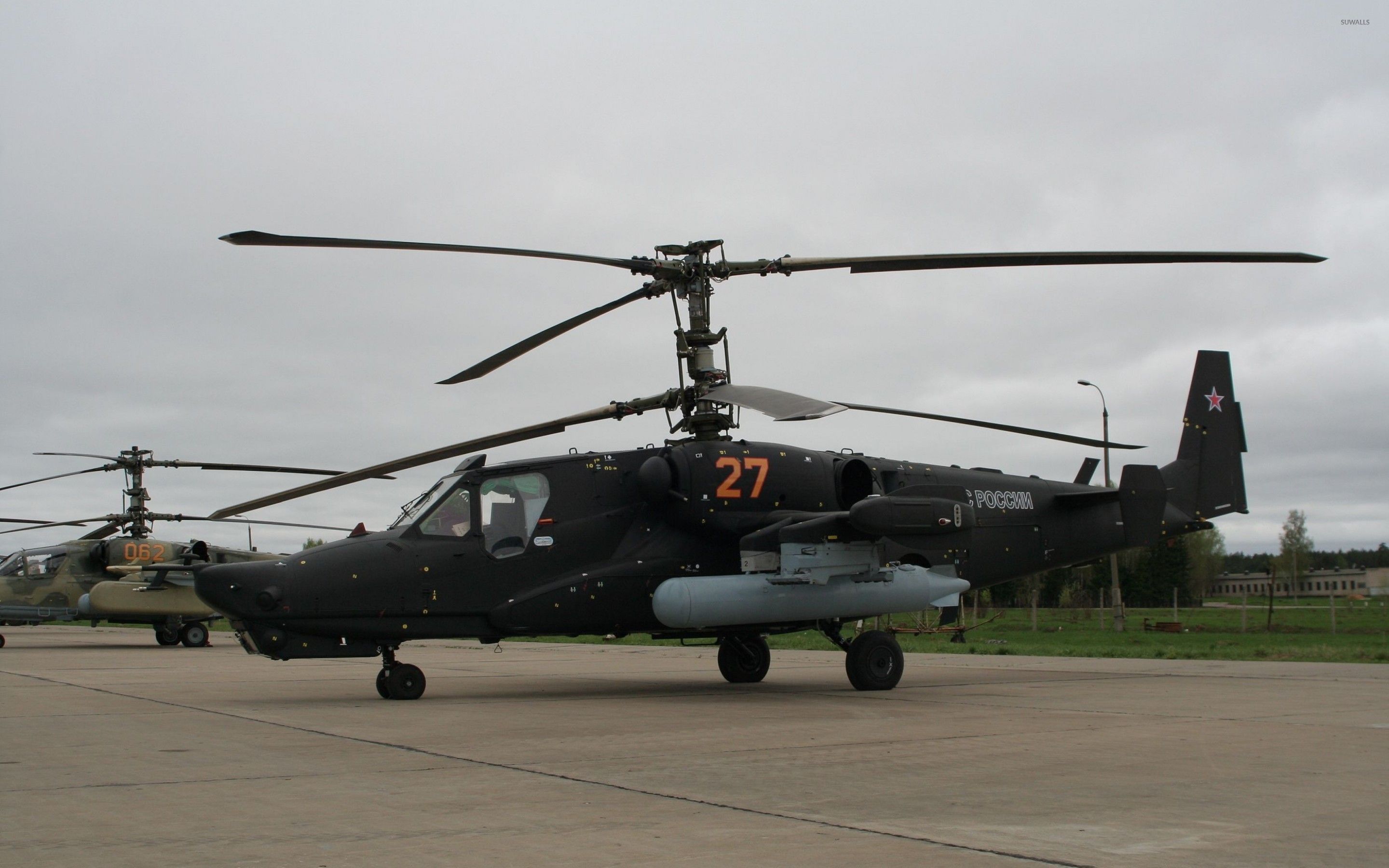 2880x1800 Black Kamov Ka 50 Wallpaper Wallpaper
