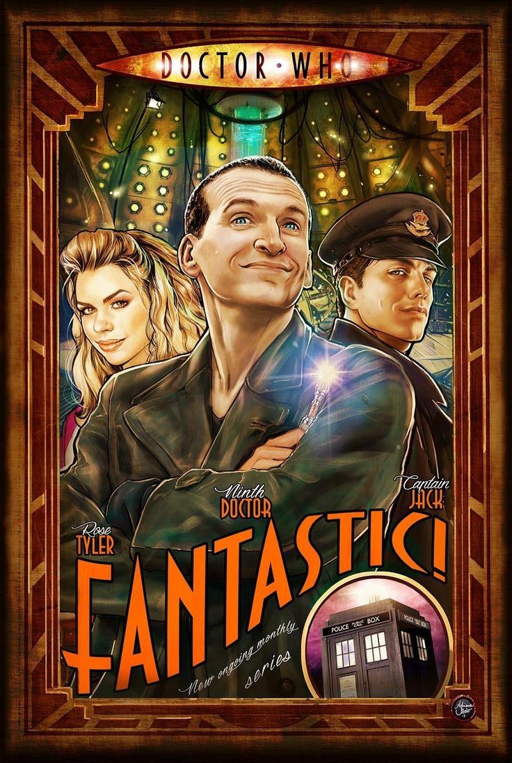 736x1096 Ninth Doctor, Rose, and Captain Jack. Doctor who wallpaper, Doctor who poster, Doctor who