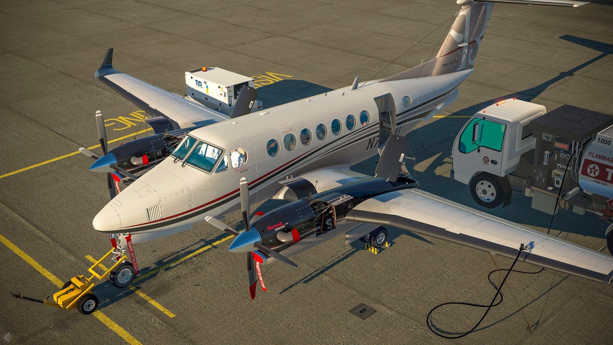 2048x1152 Airfoil Labs Beechcraft King Air 350 Progress Update