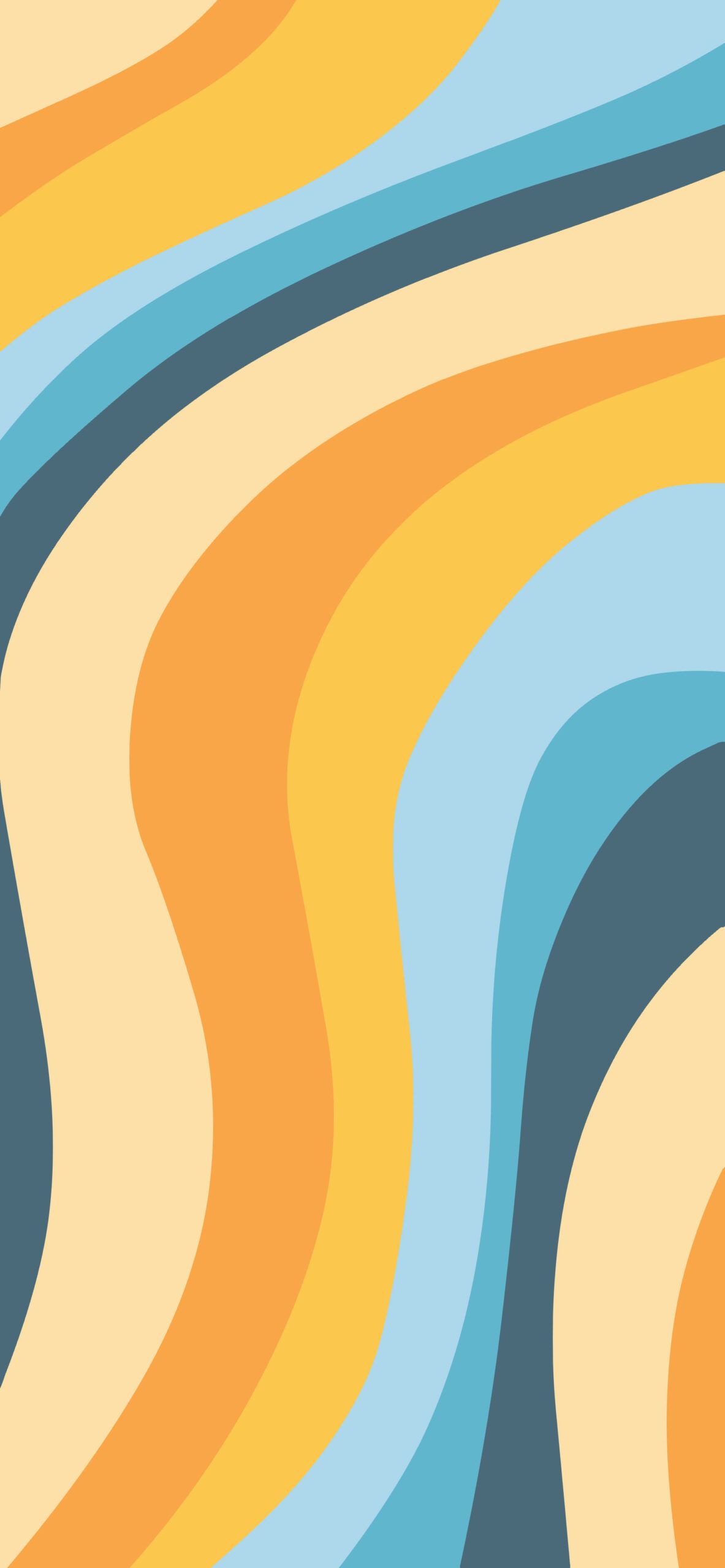 1183x2560 Summer Liquid Lines Wallpaper Summer Wallpaper for iPhone