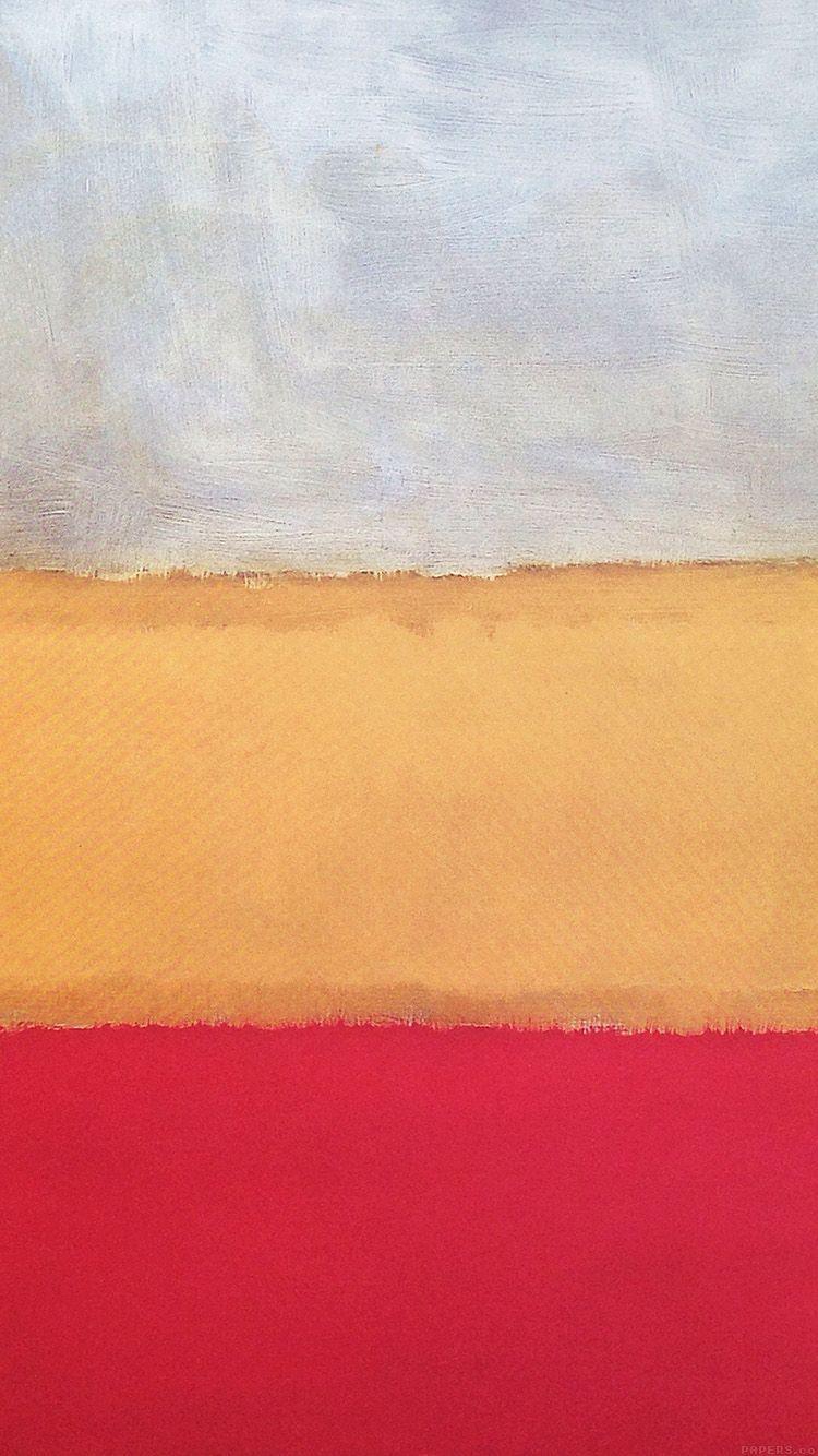 750x1334 iPhone 6 Wallpaper rothko style paint art pink yellow classic