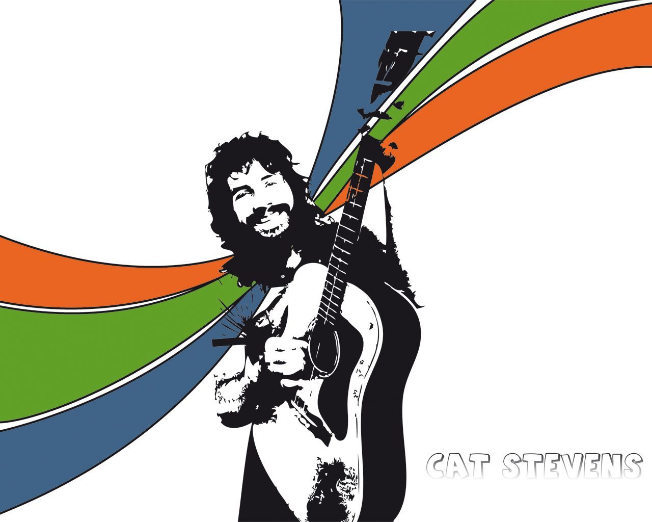 1280x1024 Cat Stevens Wallpaper