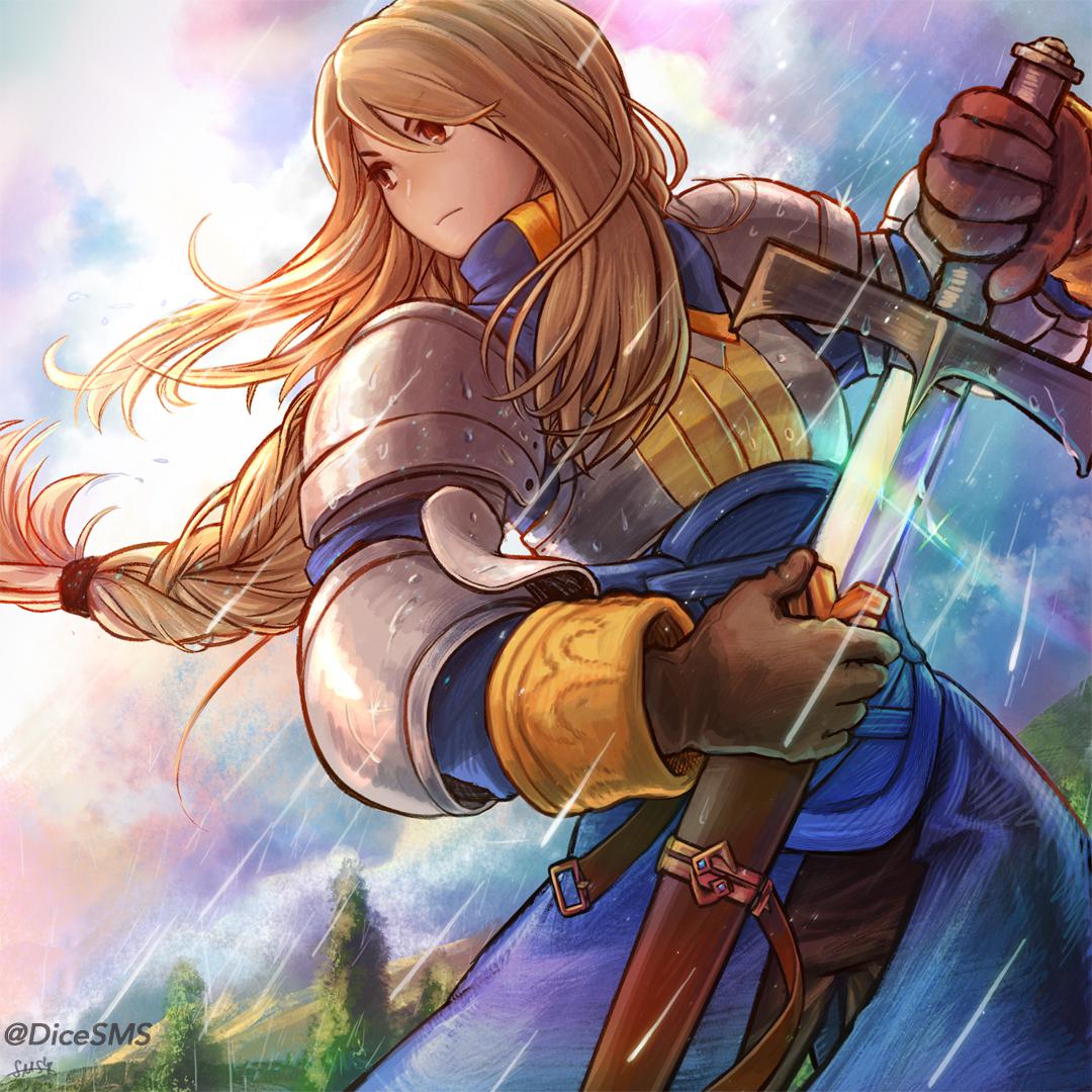 1080x1080 Happy 25th to FFT! I drew the badass lady knight I loved as a kid