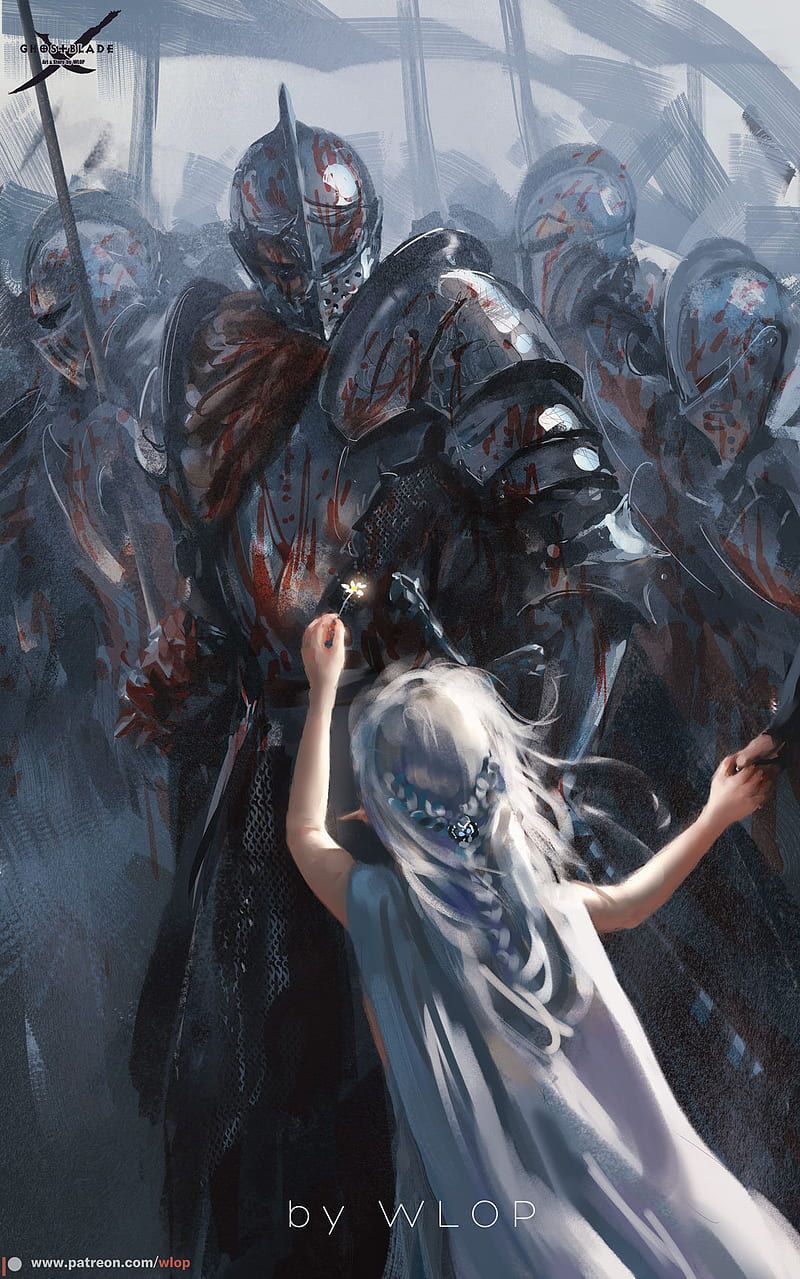 800x1279 HD white knight wallpaper