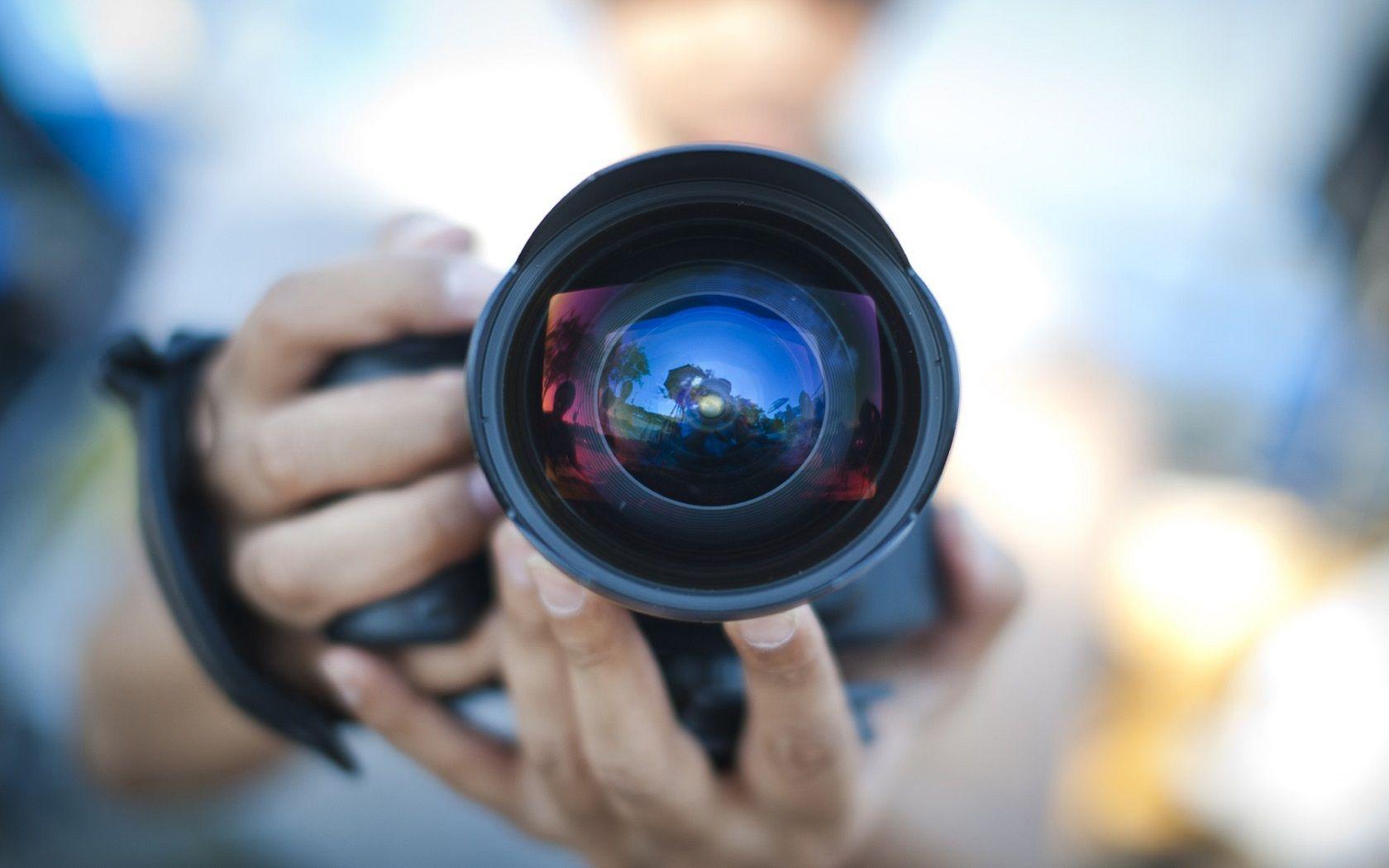 1680x1050 Cameraman Reflection With Camera wallpaper. Best HD Wallpaper