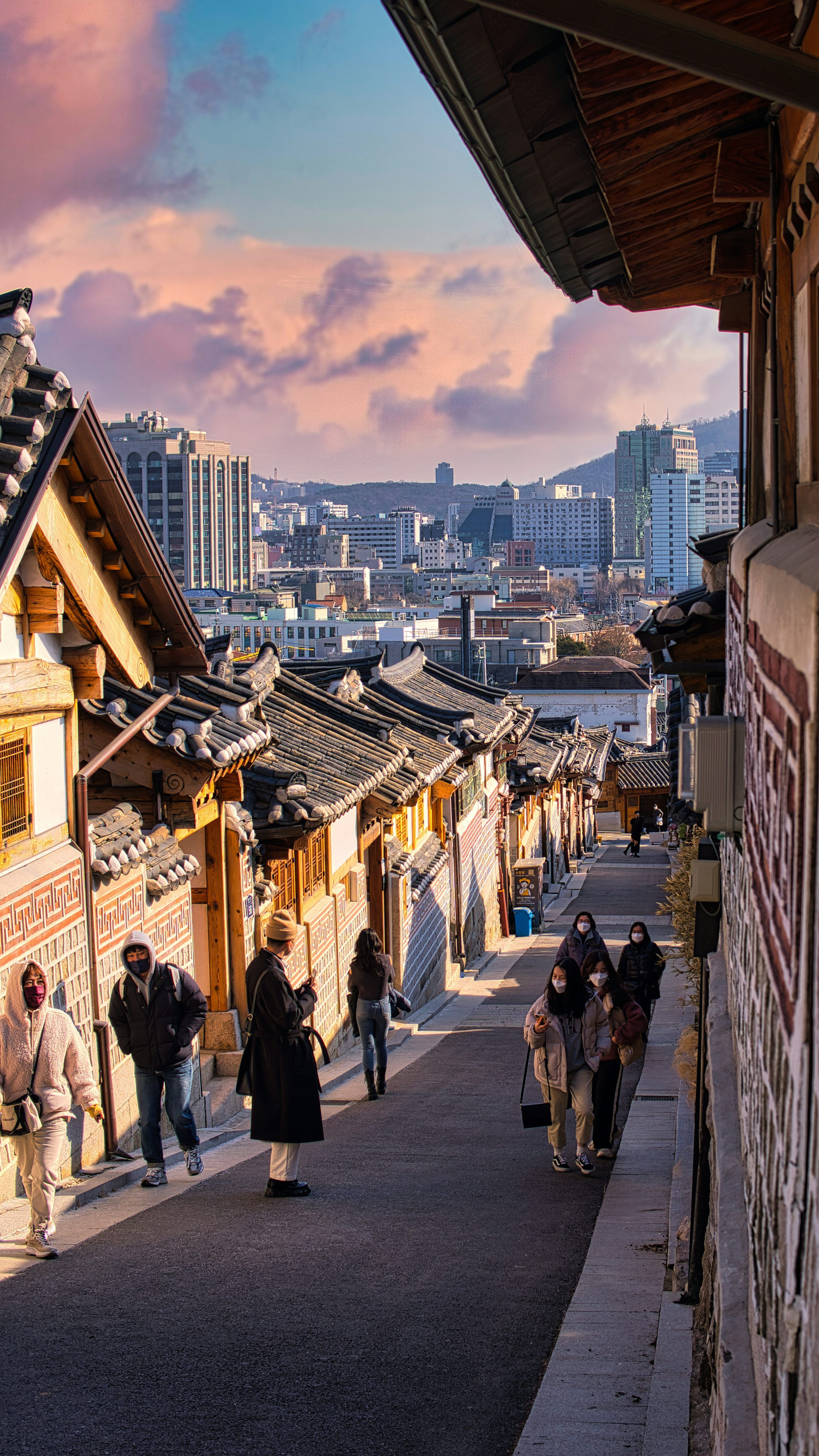 3000x5333 Bukchon Hanok Village Picture. Download Free Image
