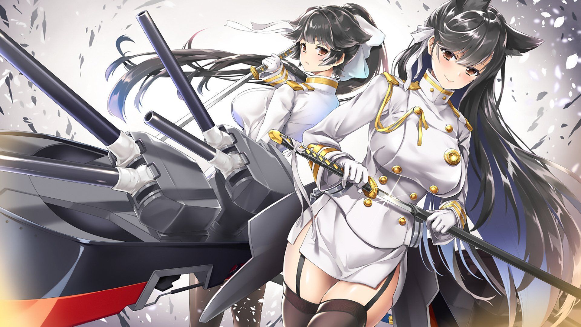 1920x1080 Takao & Atago Azur Lane HD Wallpaper