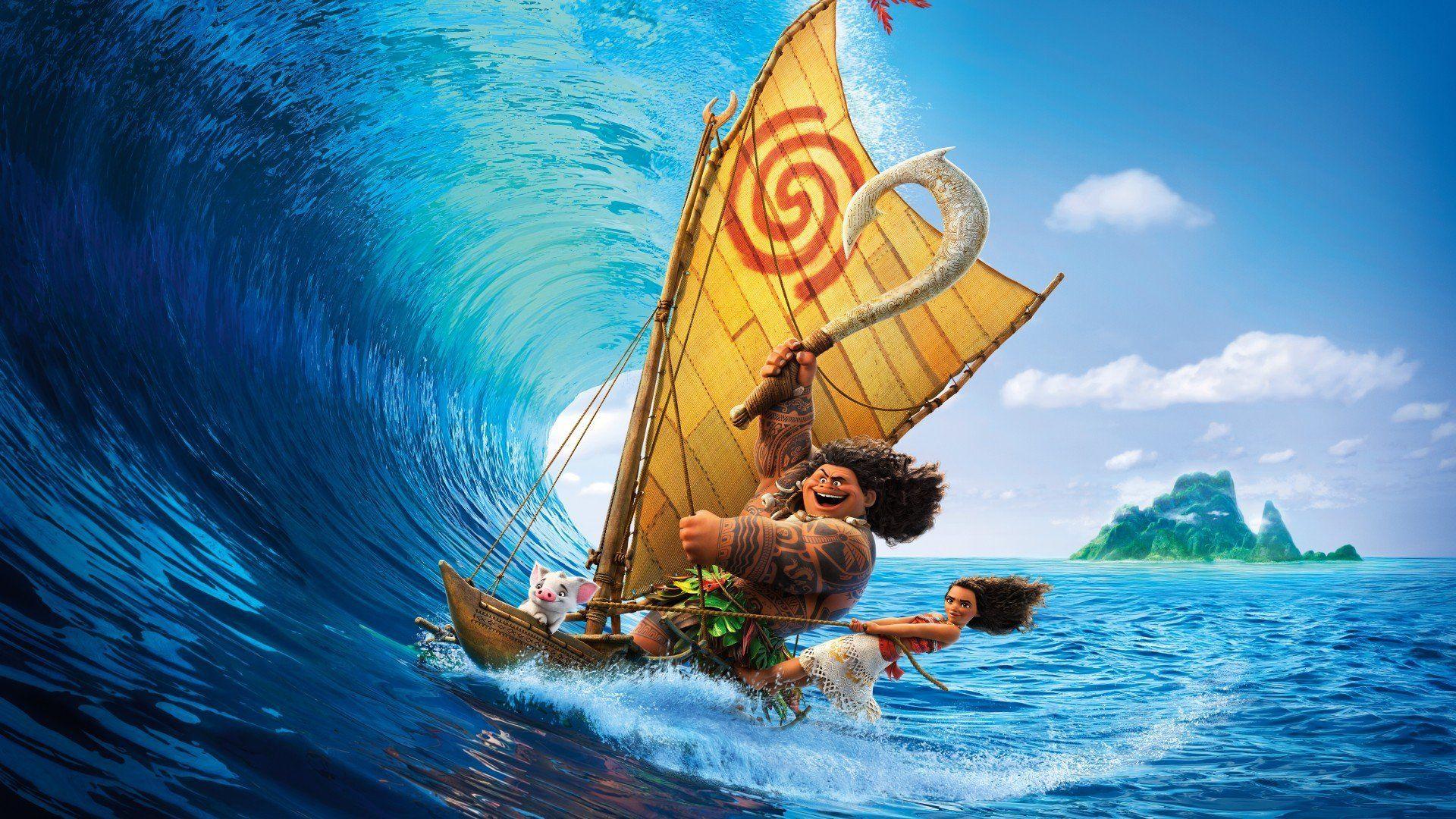 1920x1080 Disney princesses, Moana, Vaiana HD Wallpaper / Desktop and Mobile Image & Photo
