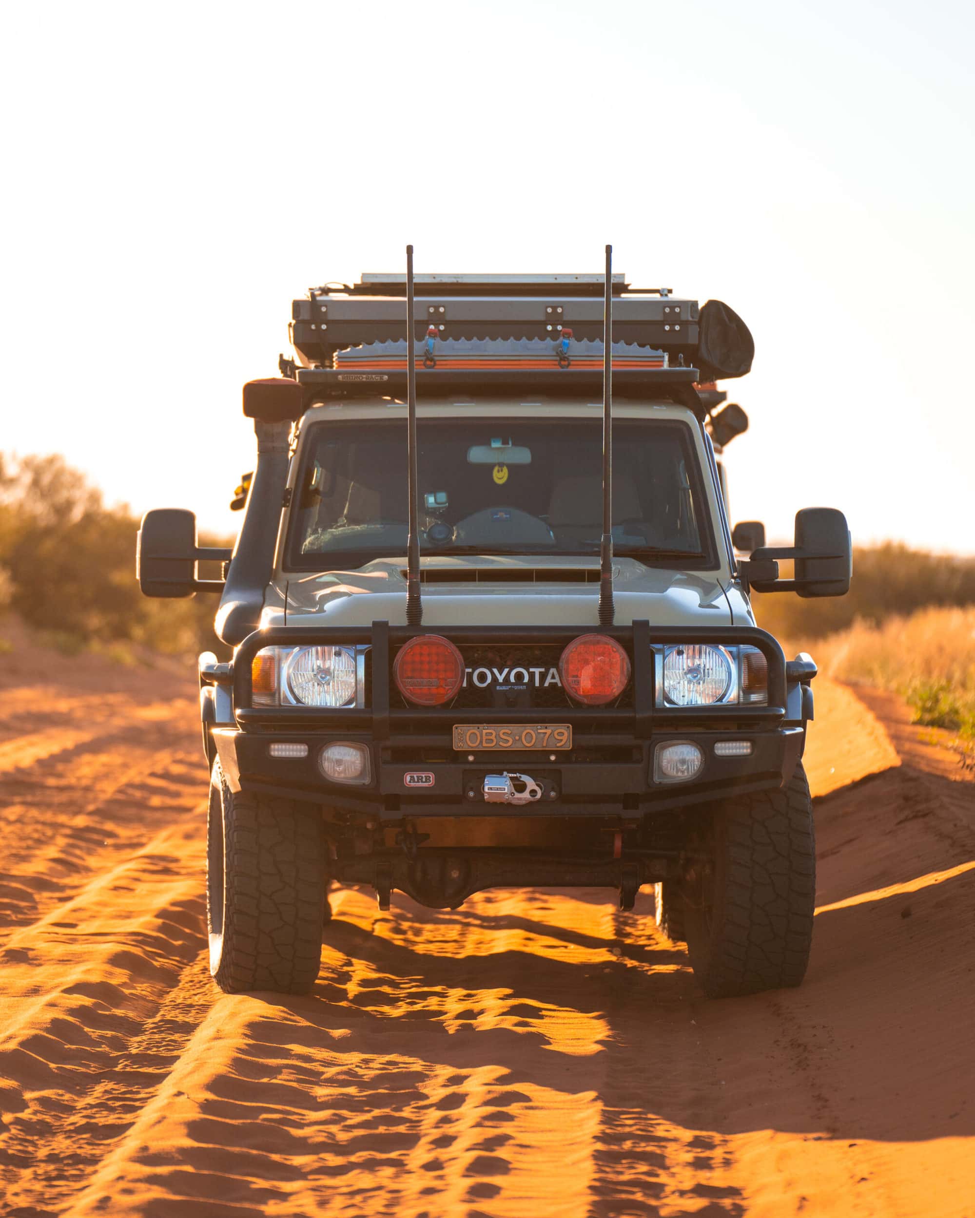 2000x2500 Series Land Cruiser with Roof Top Tent & Awning