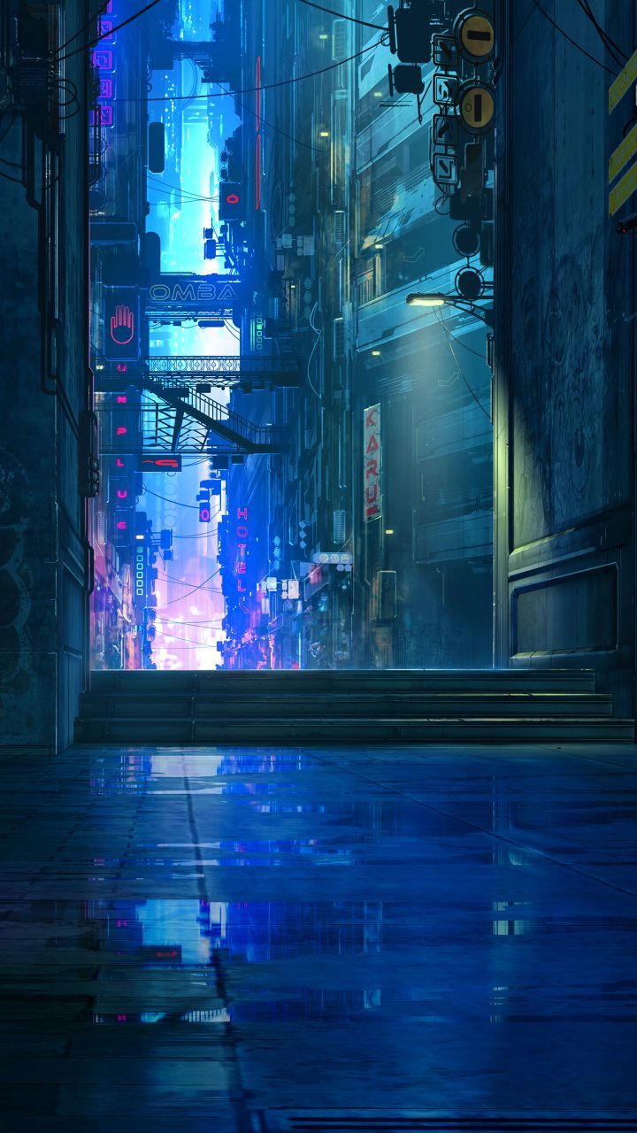 720x1280 Phone wallpaper: Sci Fi, City 1373309